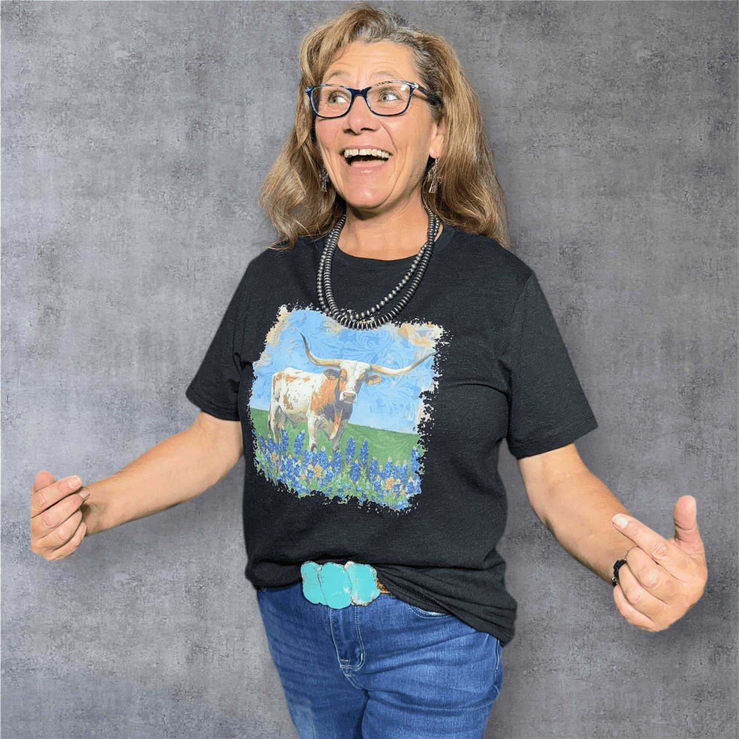 Somewhere in Texas Tee - Dirt Roads and Dreams Western Boutique