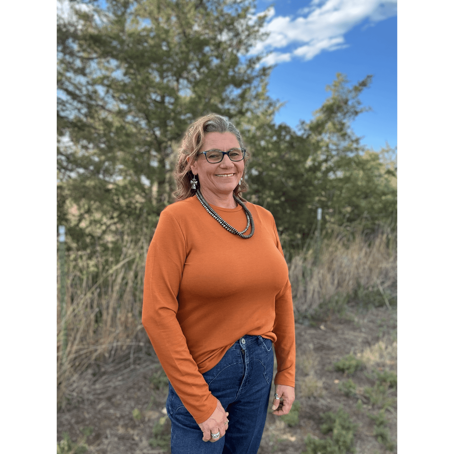 Cloud Basic Long Sleeve - Dirt Roads and Dreams Western Boutique