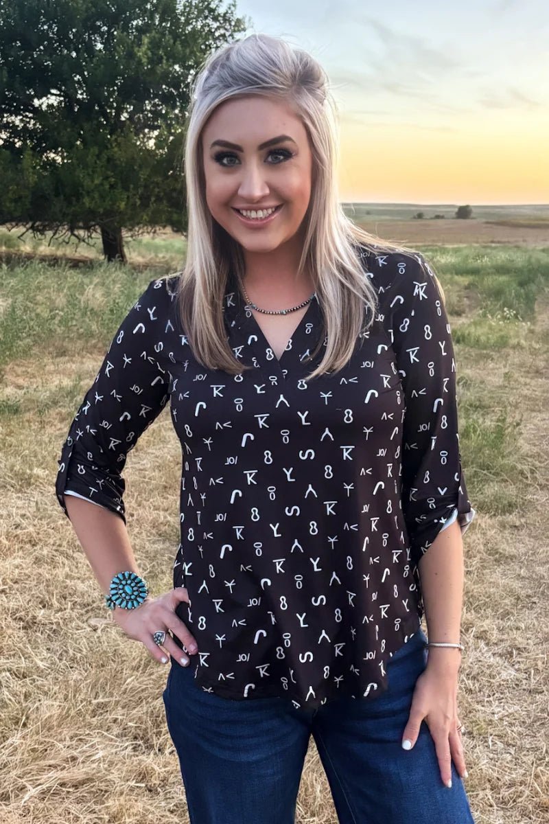 FOREVER BRANDED TOP - Dirt Roads and Dreams Western Boutique
