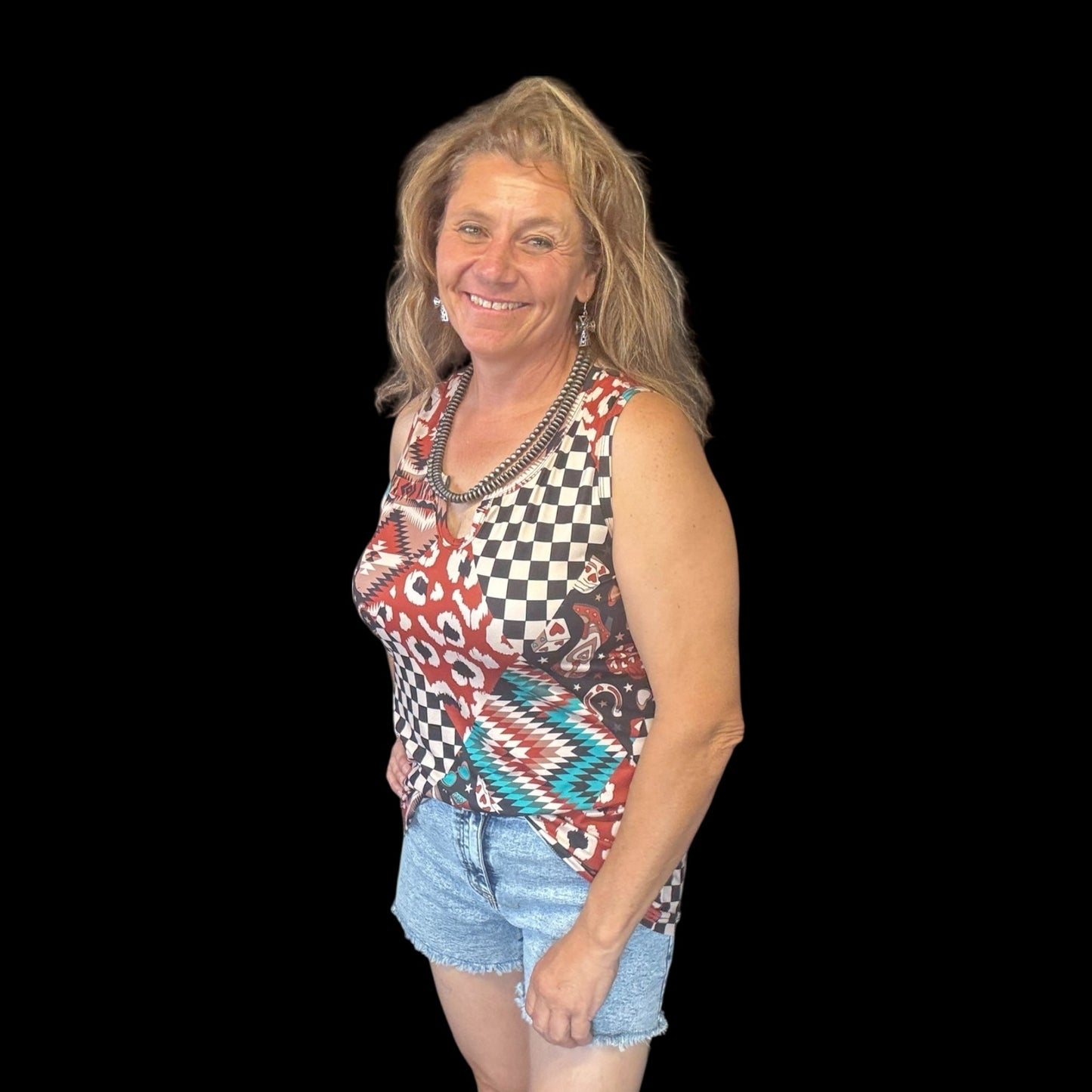 Life Is A Gamble Tank Top - Dirt Roads and Dreams Western Boutique