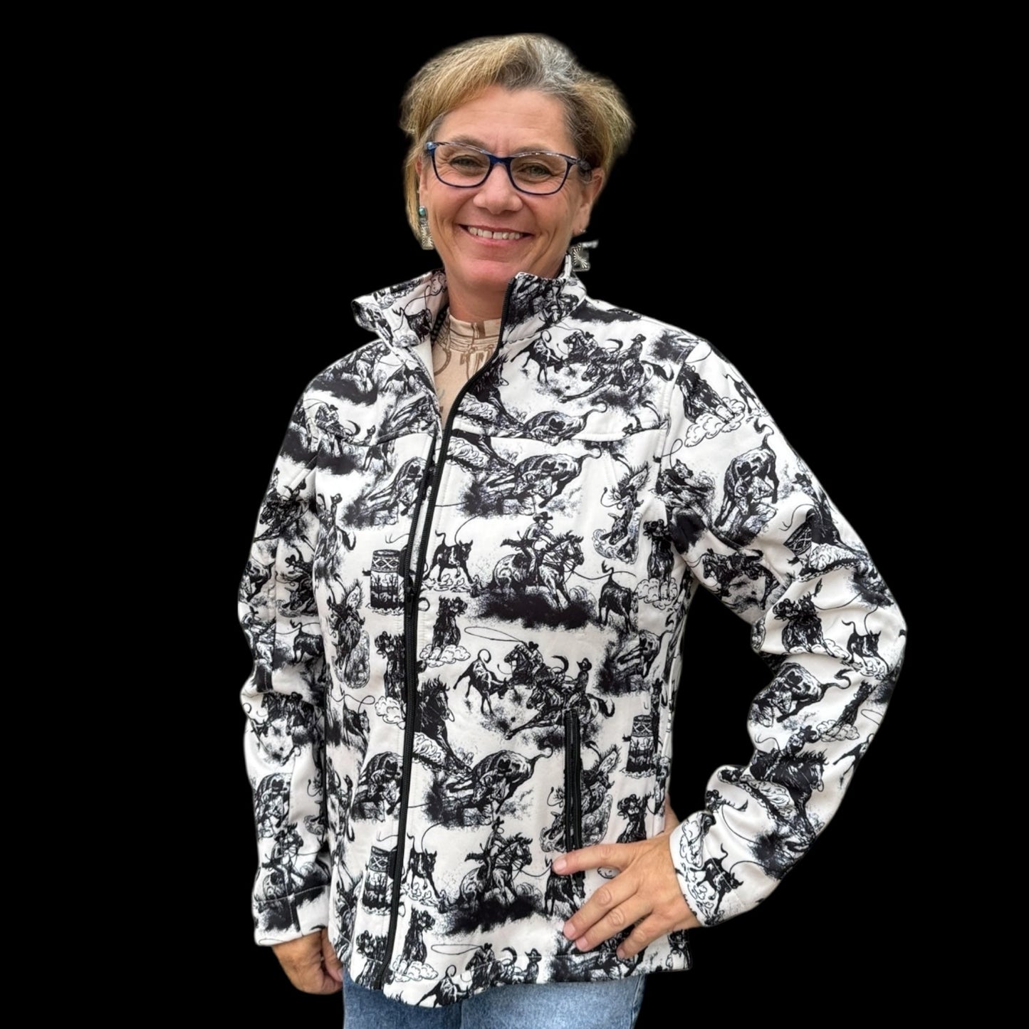 Life Is A Rodeo Jacket - Dirt Roads and Dreams Western Boutique