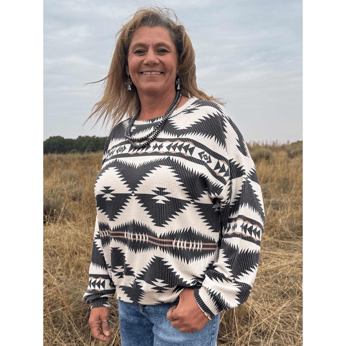 Mountain Music Sweater - Dirt Roads and Dreams Western Boutique