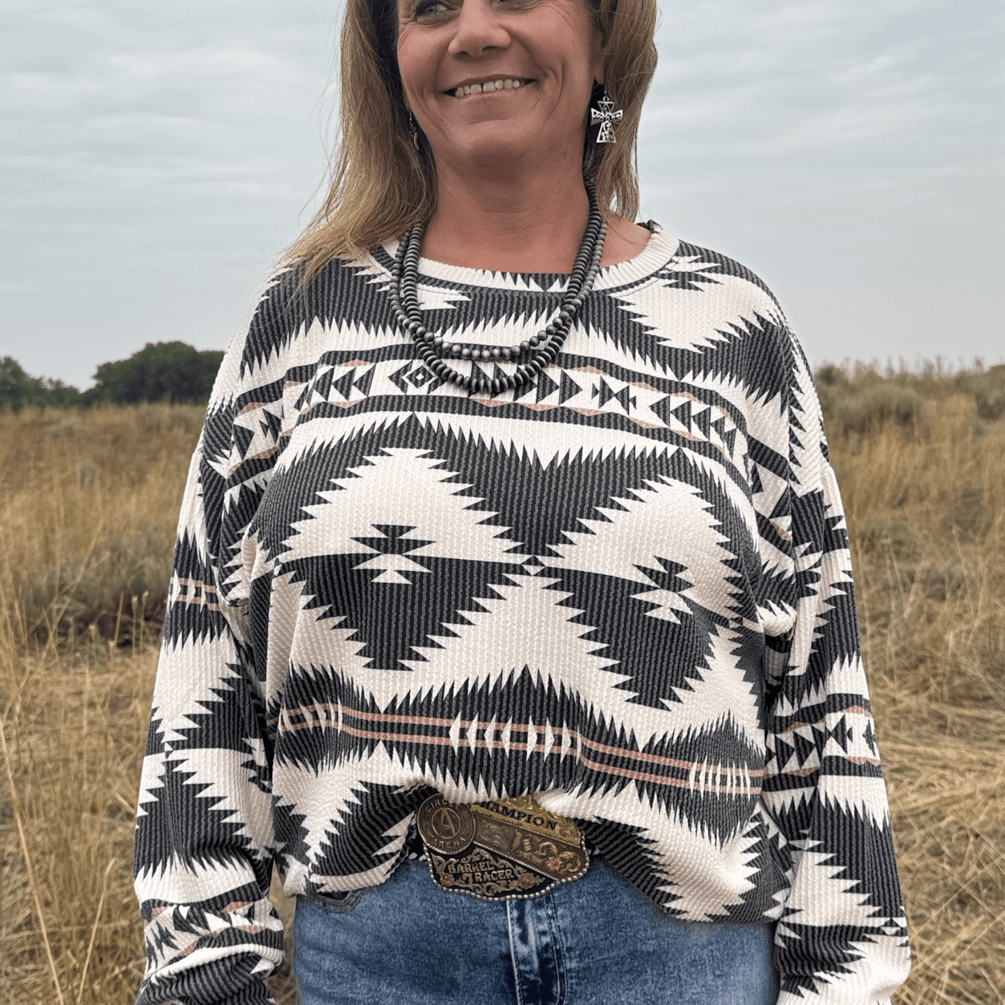 Mountain Music Sweater - Dirt Roads and Dreams Western Boutique