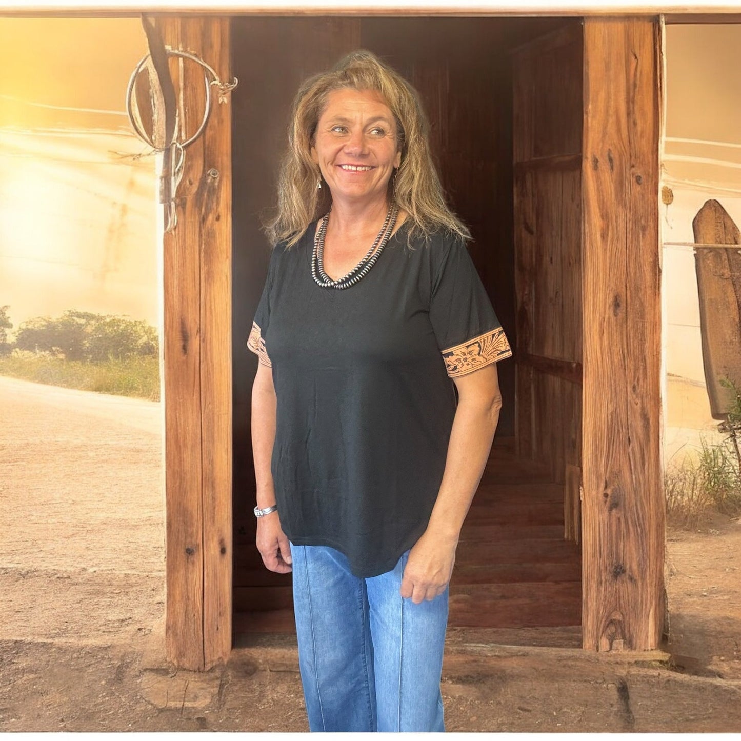 The Latigo Top - Dirt Roads and Dreams Western Boutique