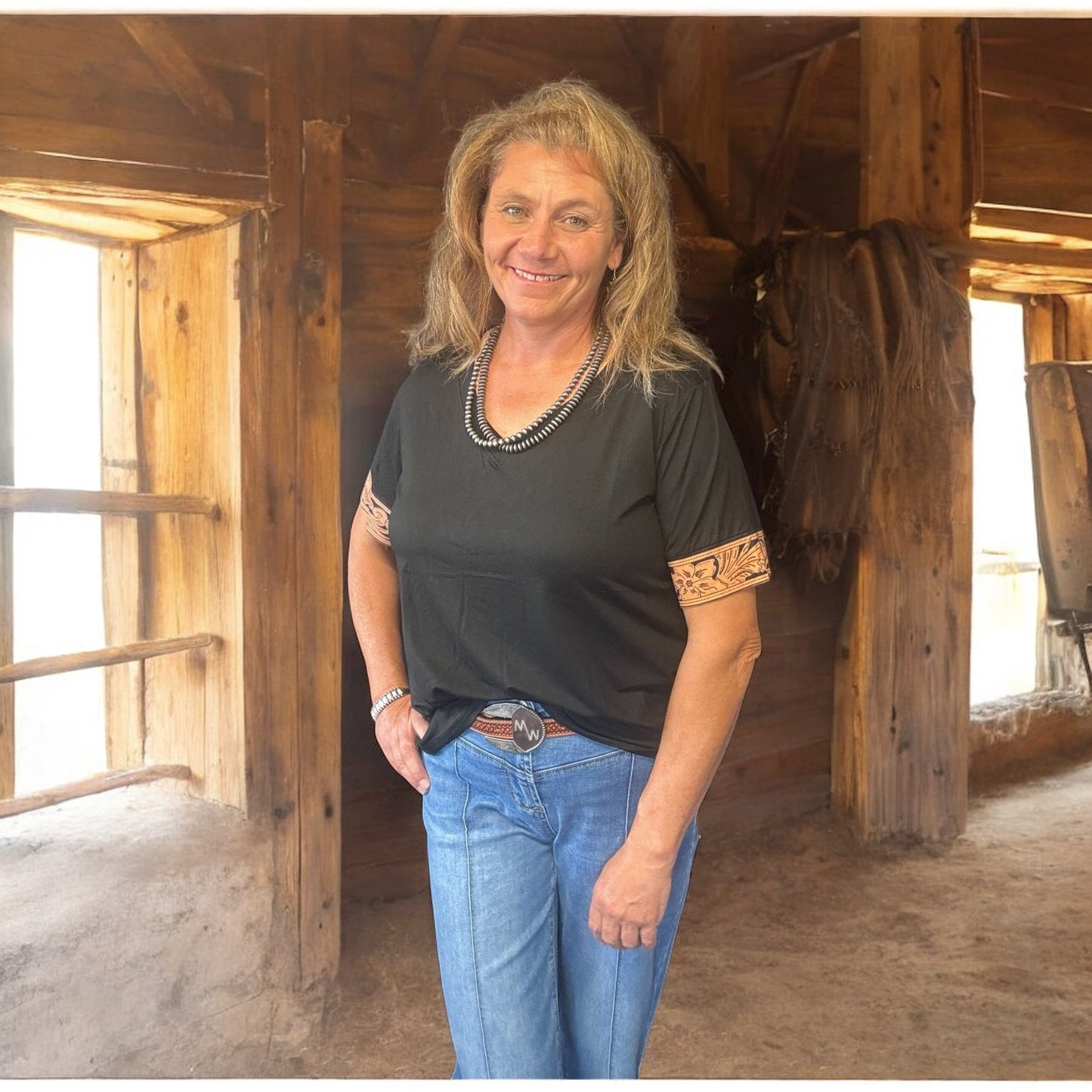 The Latigo Top - Dirt Roads and Dreams Western Boutique