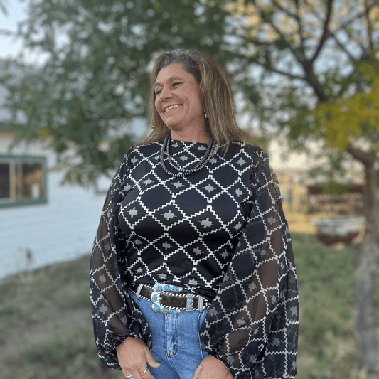 The Way It Is Top - Dirt Roads and Dreams Western Boutique