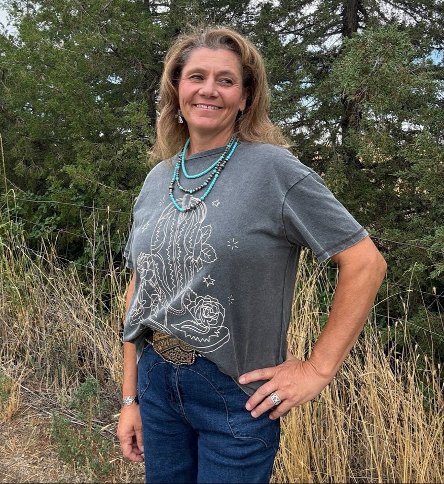 These Boots Tee - Dirt Roads and Dreams Western Boutique