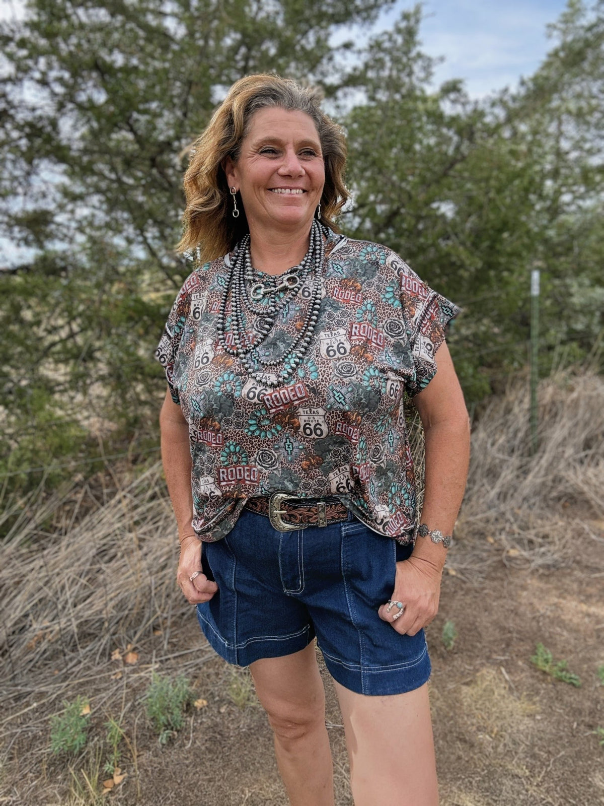Wild Route Top - Dirt Roads and Dreams Western Boutique
