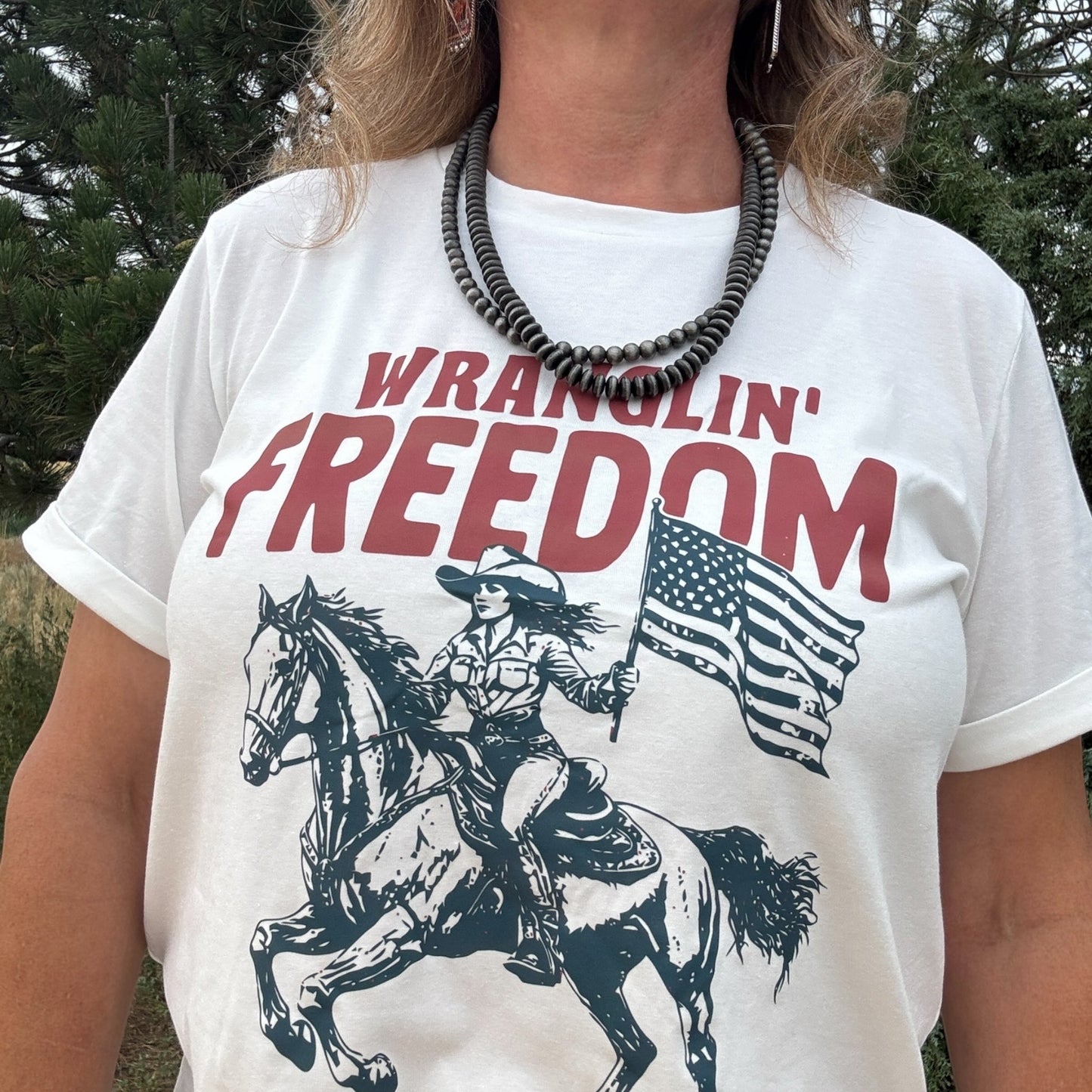 Wranglin’ Freedom - Dirt Roads and Dreams Western Boutique