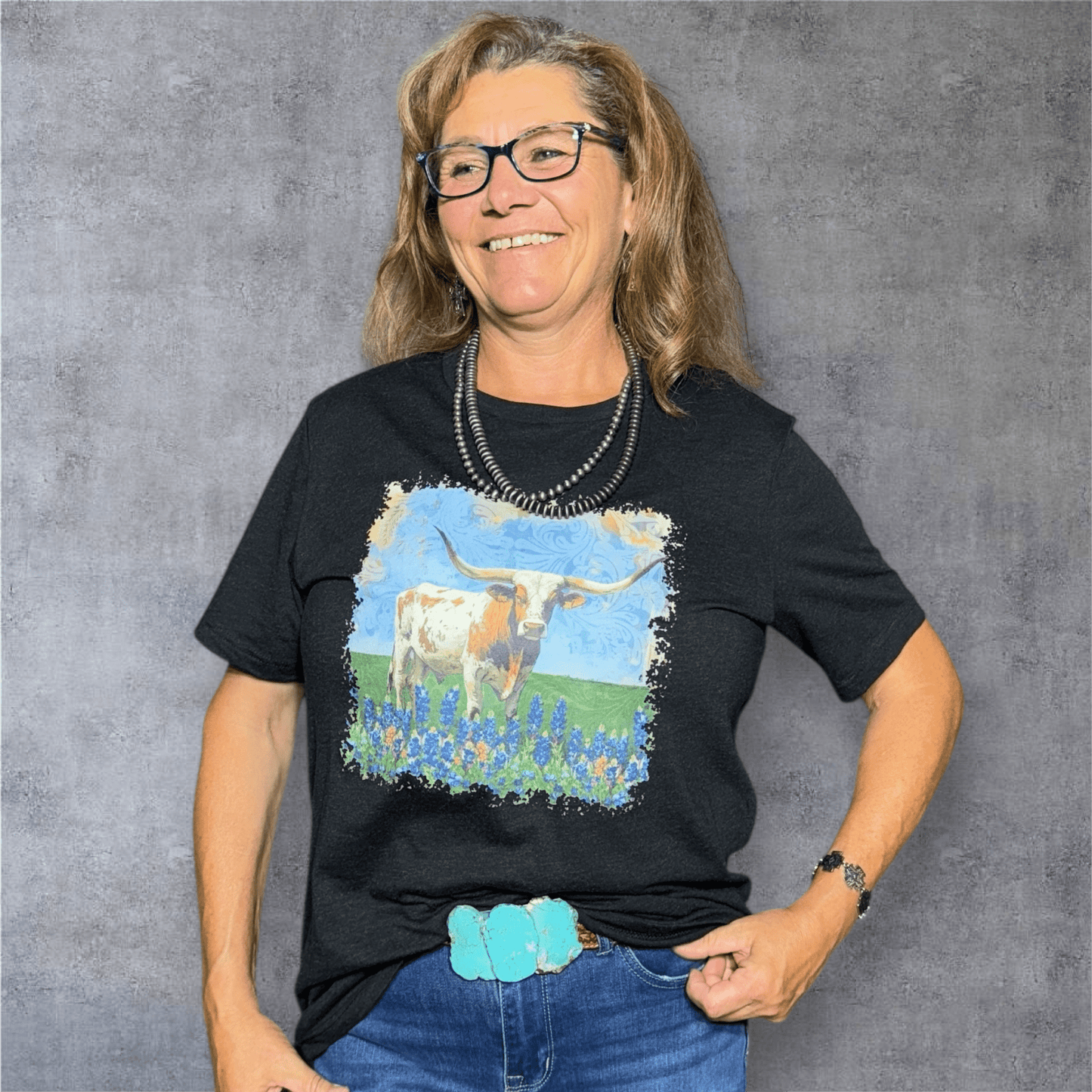 Somewhere in Texas Tee - Dirt Roads and Dreams Western Boutique