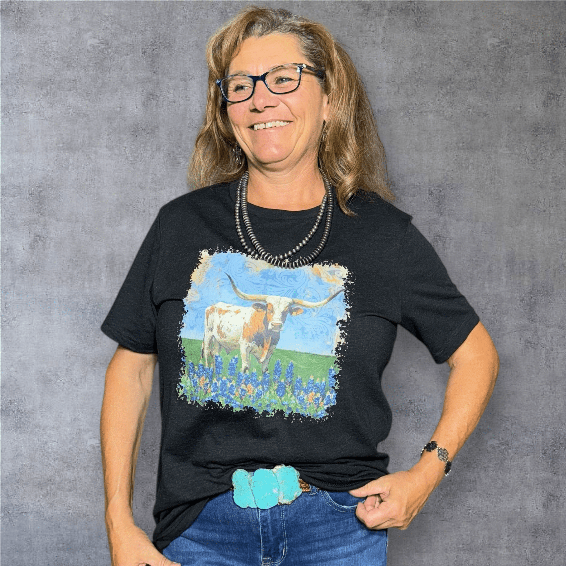 Somewhere in Texas Tee - Dirt Roads and Dreams Western Boutique