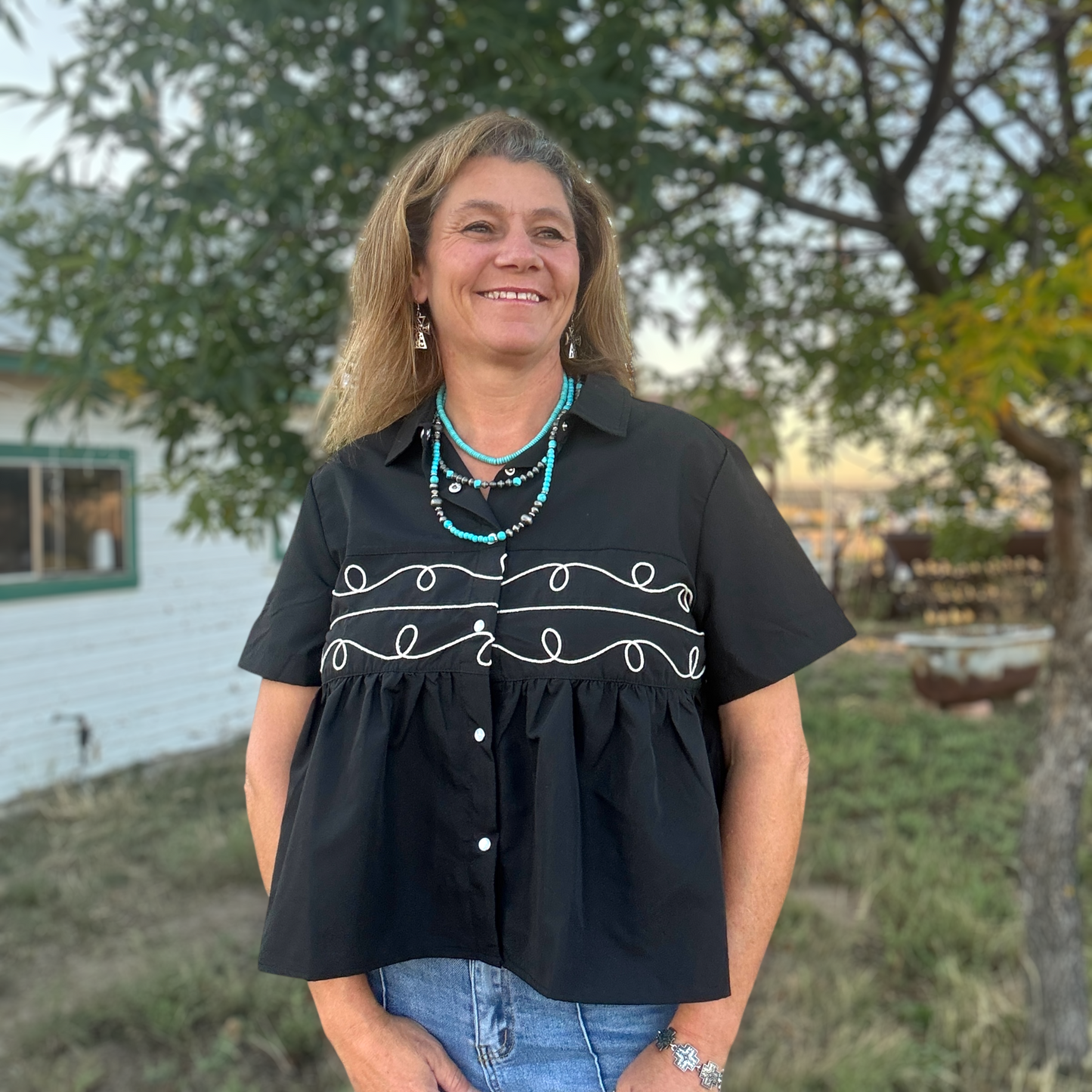 Loopty Lou Short Sleeve – Midnight