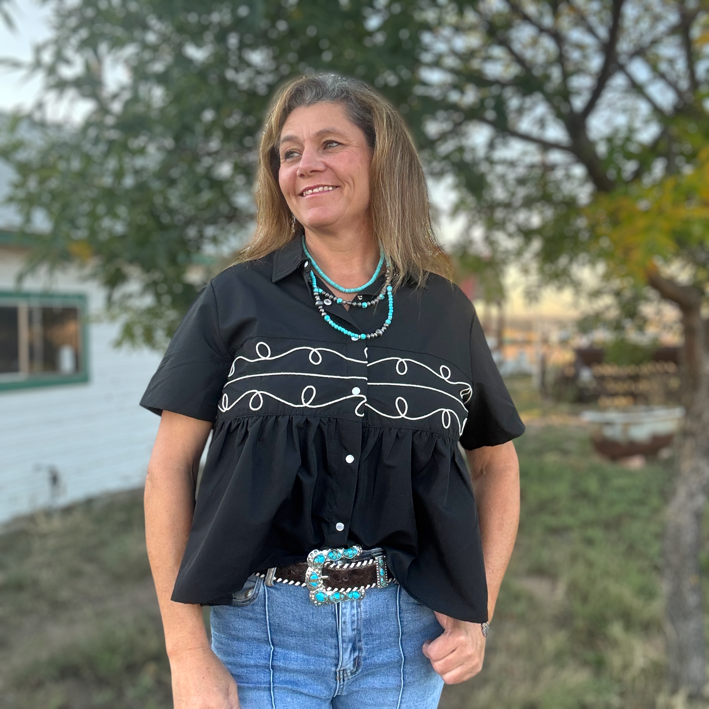 Loopty Lou Short Sleeve – Midnight