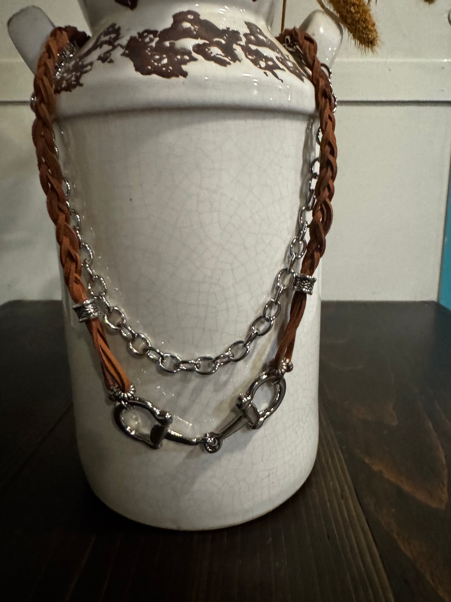 Braided Bit Necklace