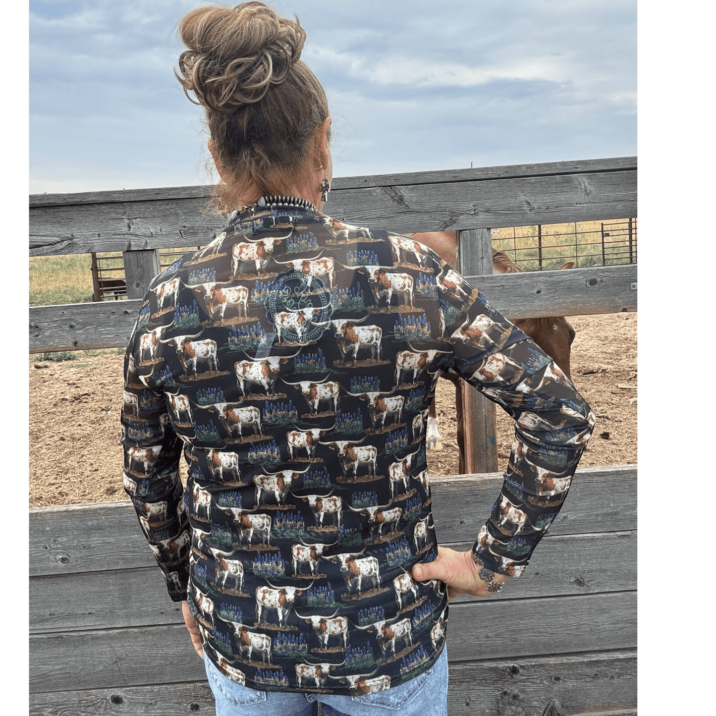 Somewhere in Texas Mesh Top - Dirt Roads and Dreams Western Boutique