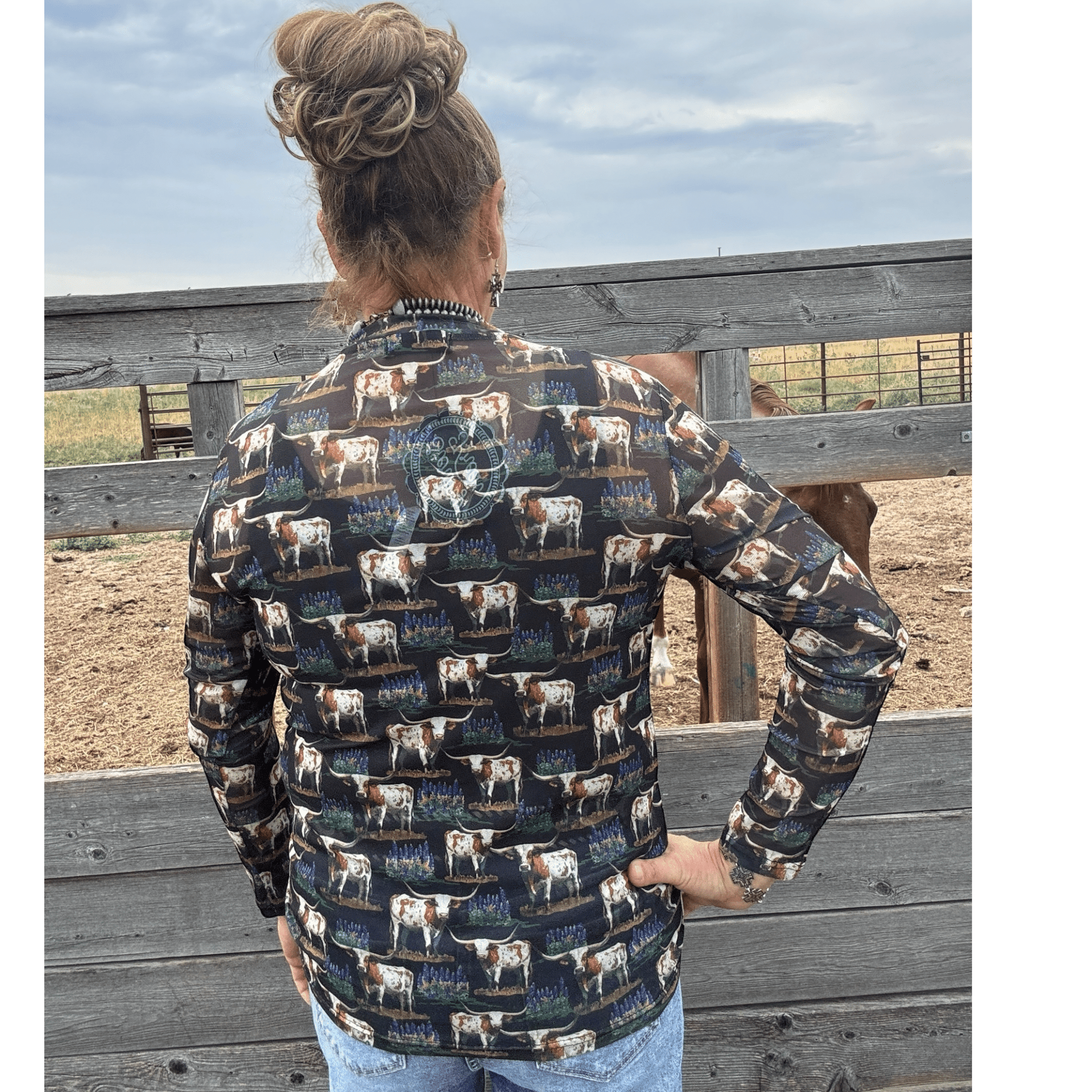 Somewhere in Texas Mesh Top - Dirt Roads and Dreams Western Boutique