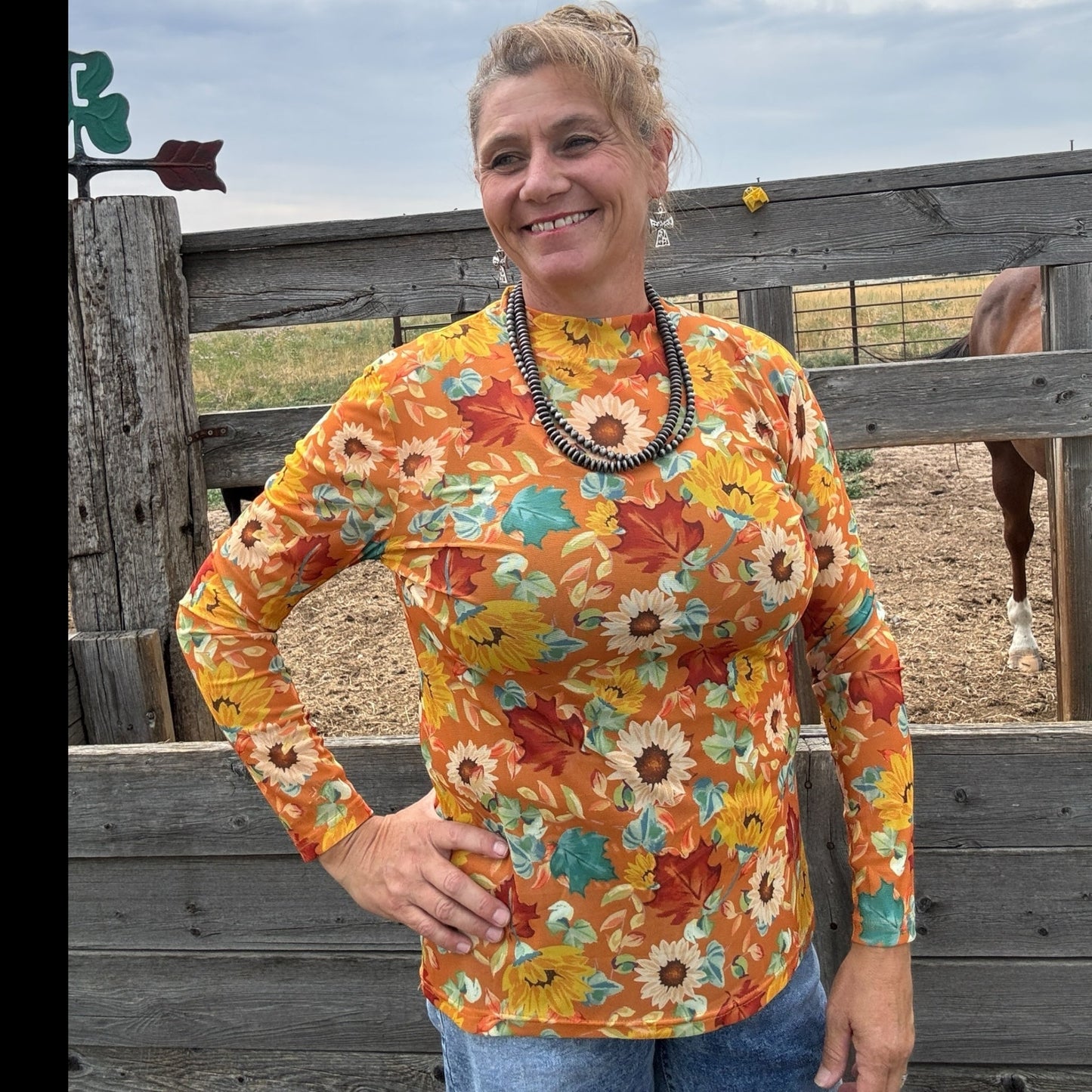 Blissfully Blessed Mesh Top - Dirt Roads and Dreams Western Boutique