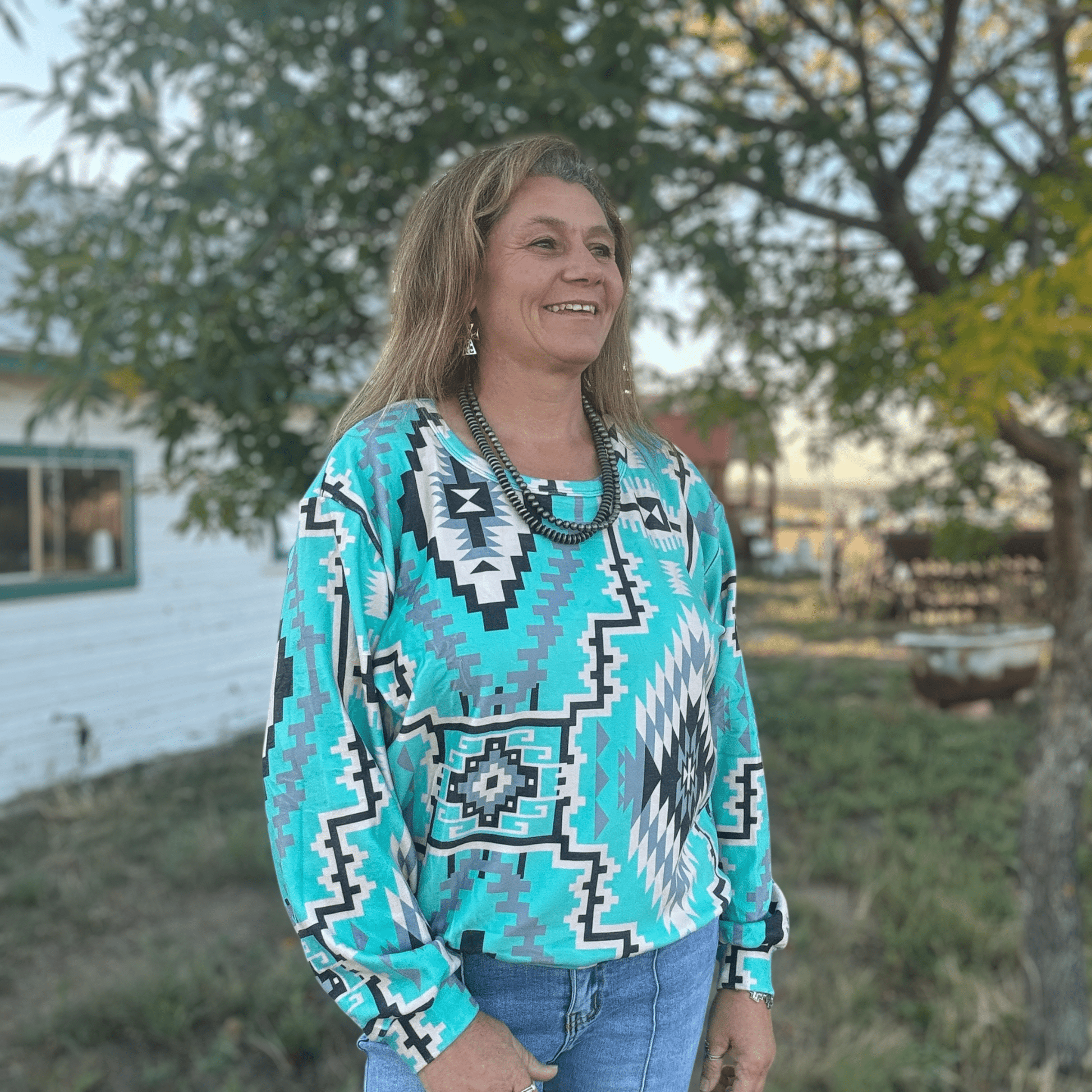 Blue Ridge Top - Dirt Roads and Dreams Western Boutique