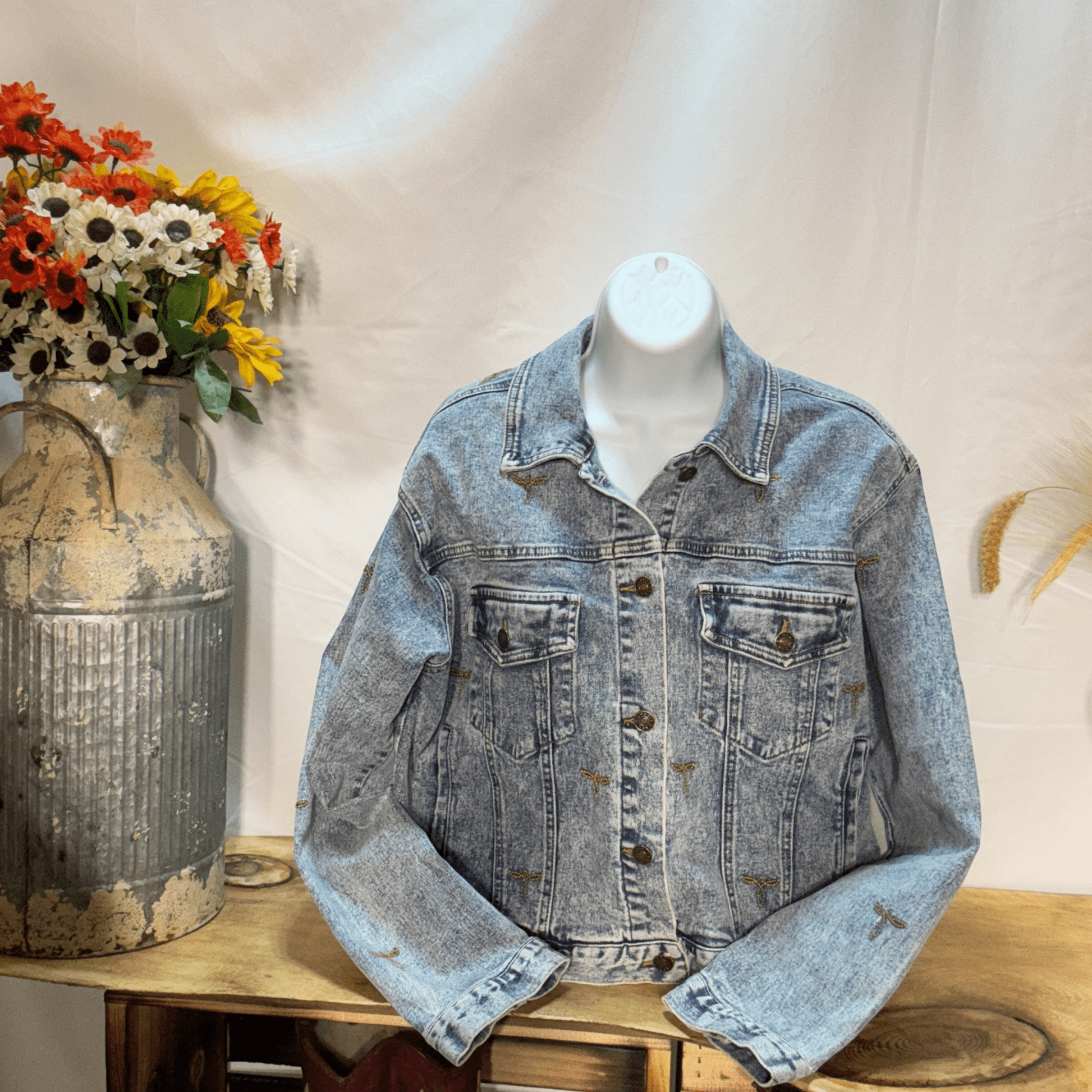 Boot Stitched Blues Jacket - Dirt Roads and Dreams Western Boutique