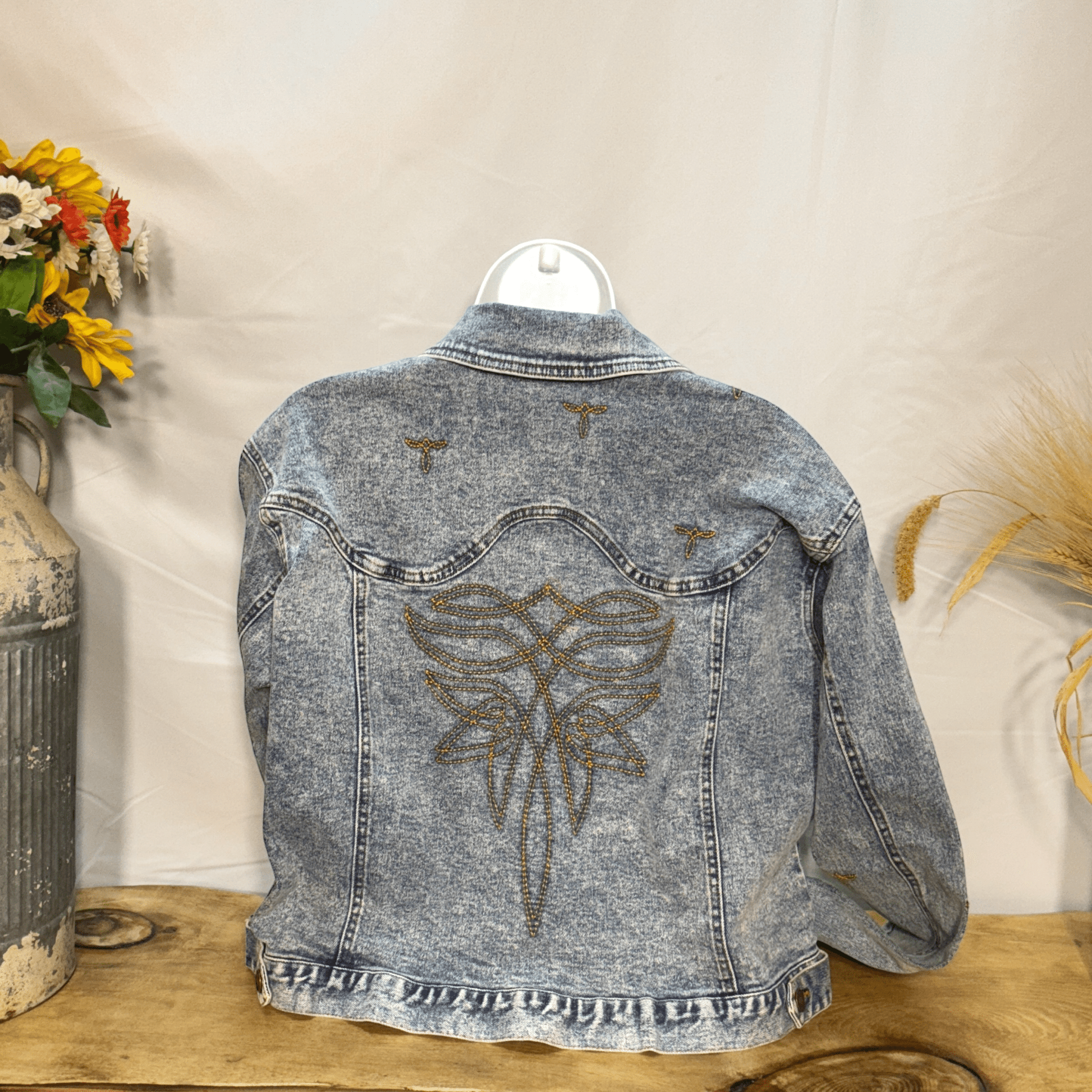 Boot Stitched Blues Jacket - Dirt Roads and Dreams Western Boutique