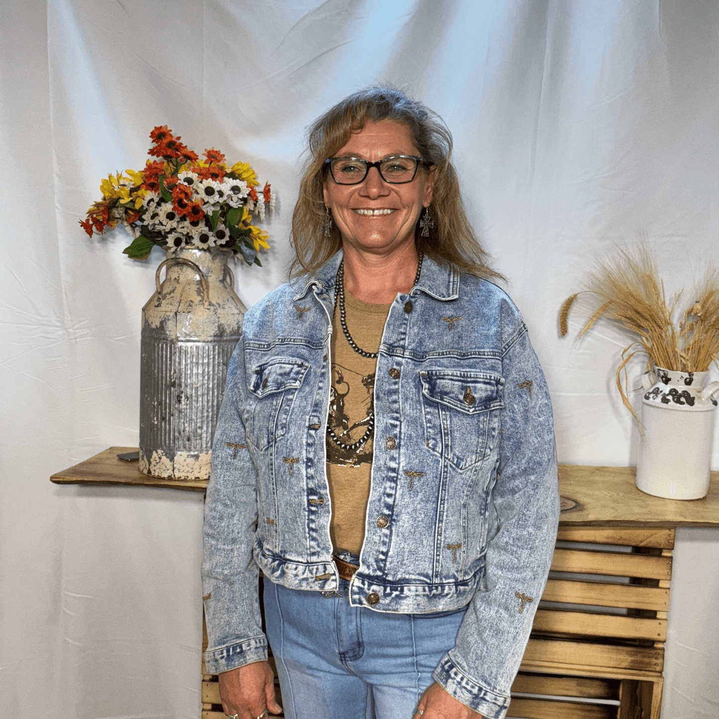 Boot Stitched Blues Jacket - Dirt Roads and Dreams Western Boutique