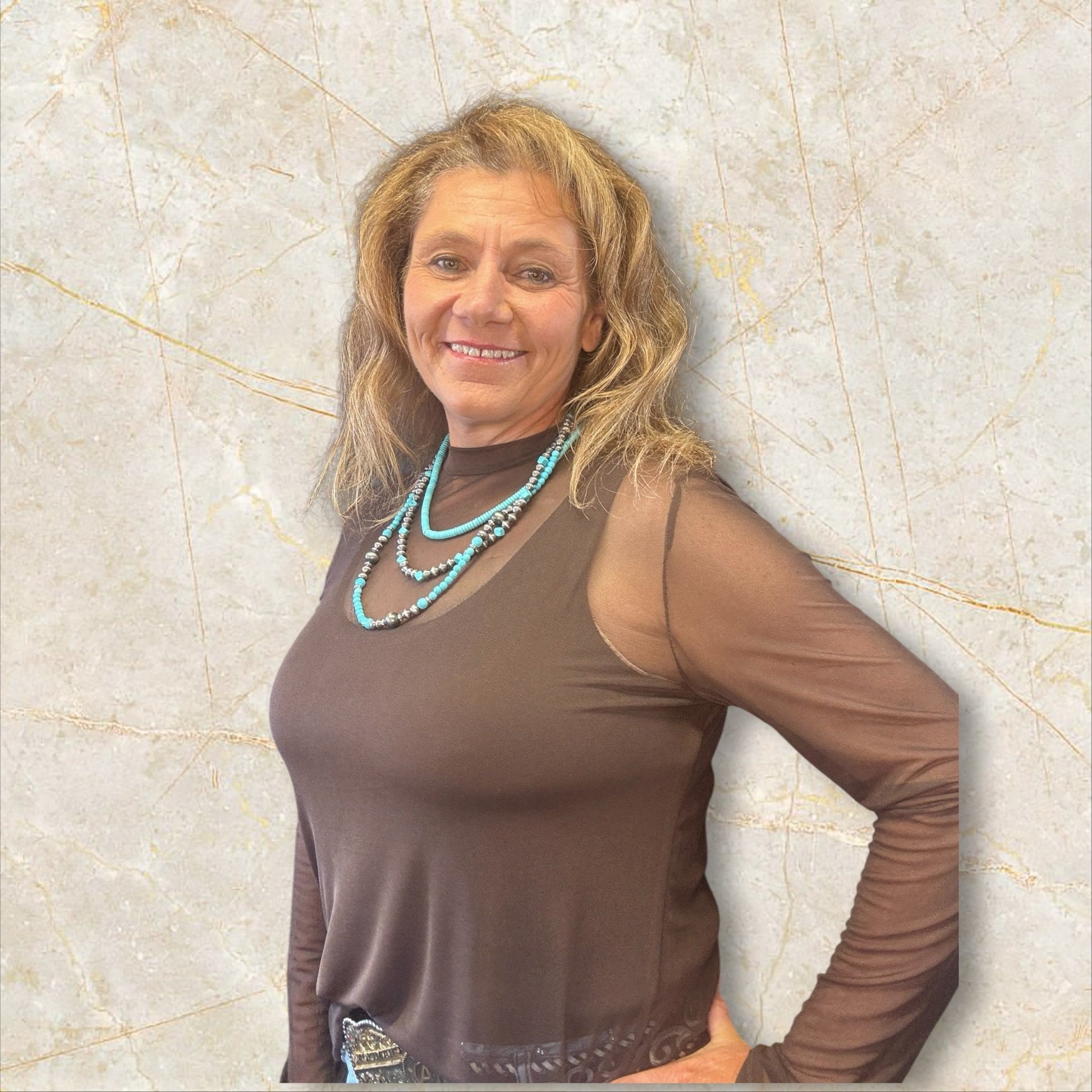 brown mesh - Dirt Roads and Dreams Western Boutique