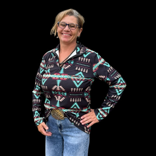 Cabin Fever Pullover - Dirt Roads and Dreams Western Boutique
