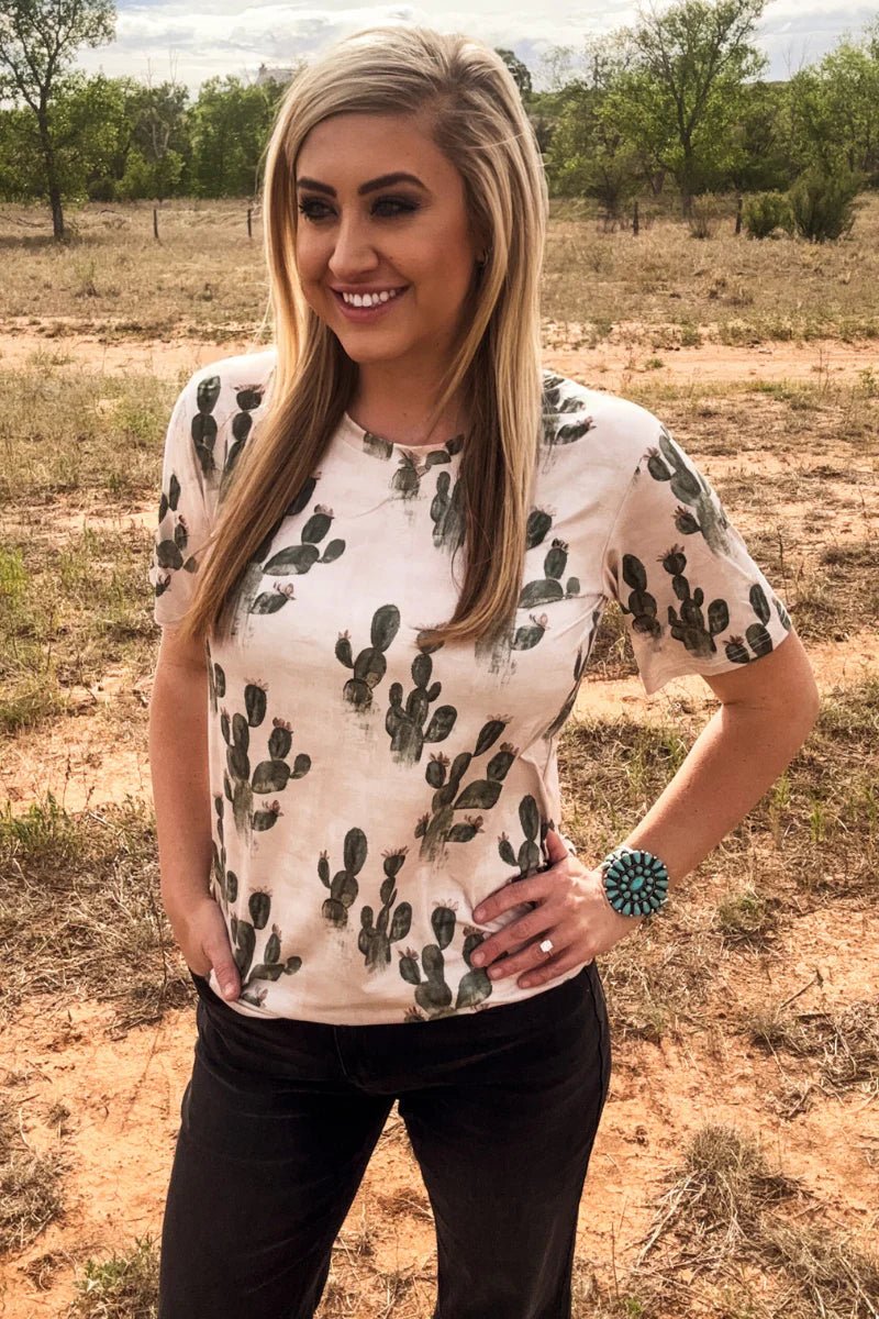 Cactus Belle Top - Dirt Roads and Dreams Western Boutique