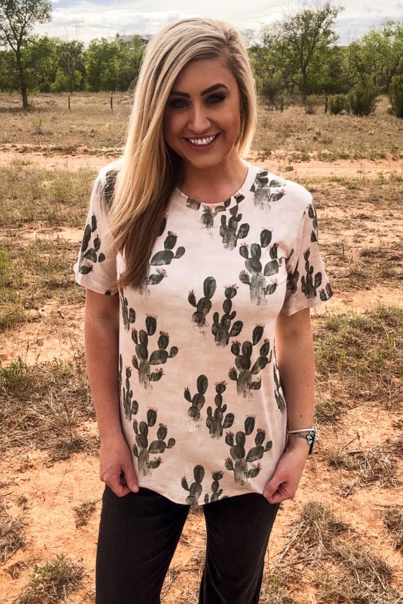Cactus Belle Top - Dirt Roads and Dreams Western Boutique