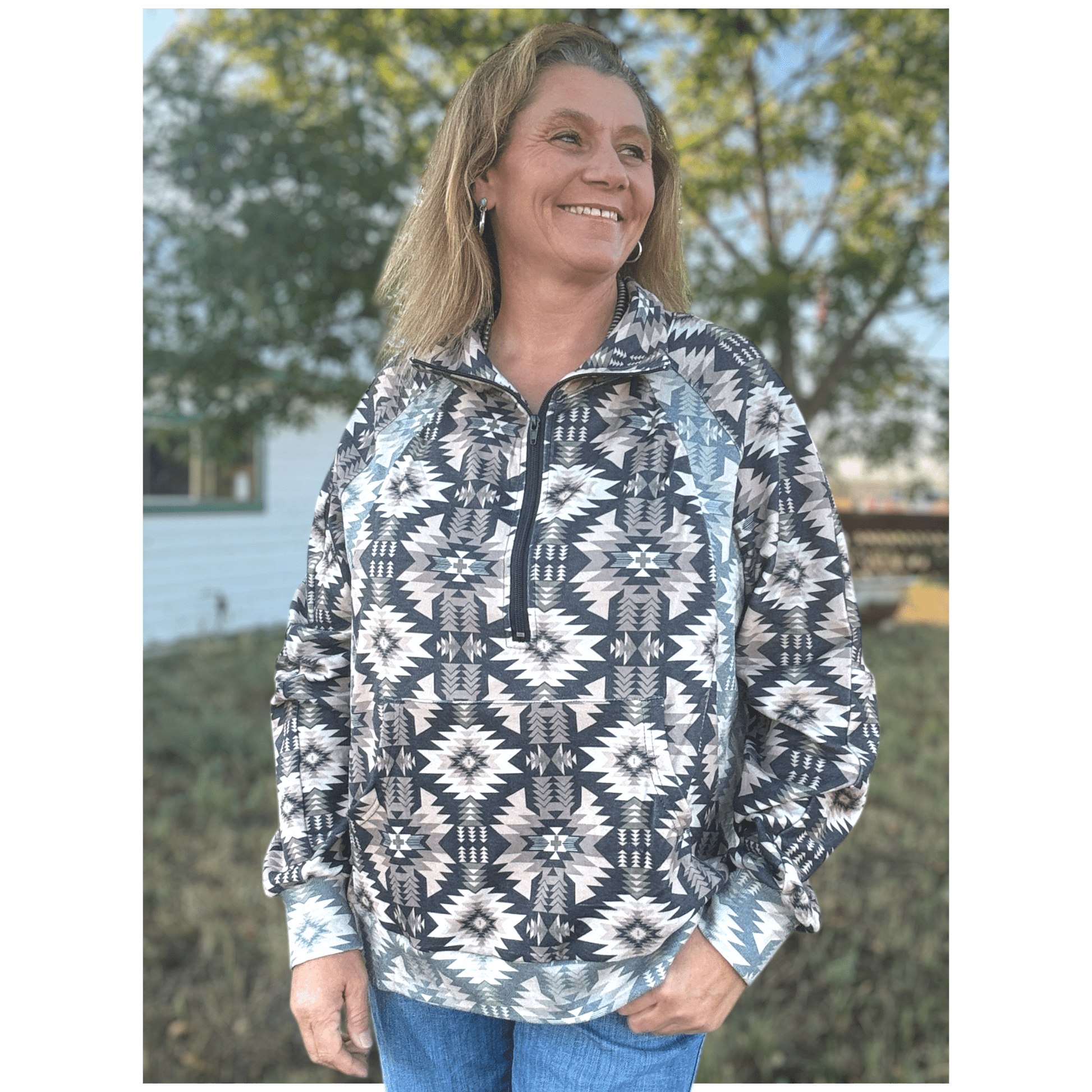Canyon Echo Pullover - Dirt Roads and Dreams Western Boutique