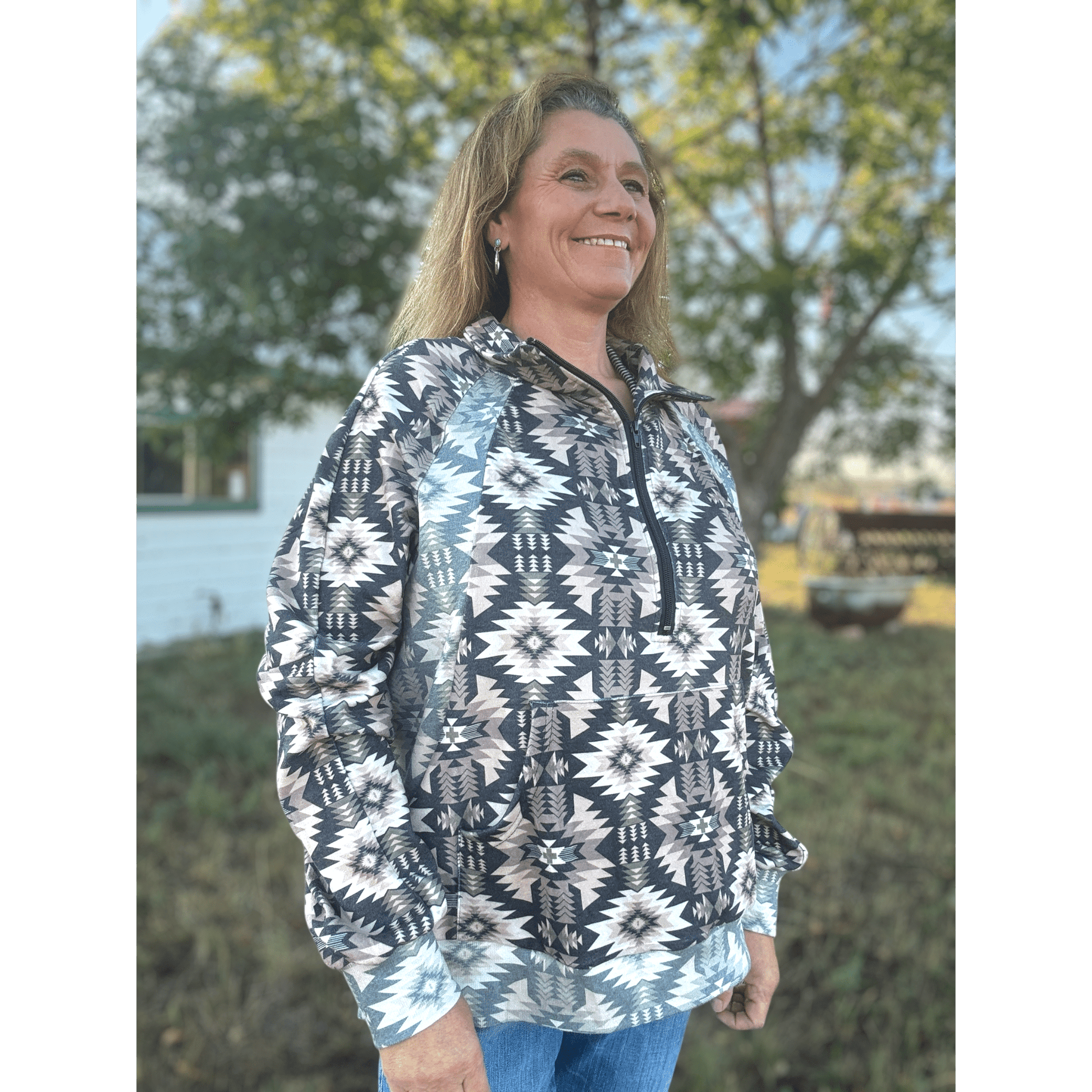 Canyon Echo Pullover - Dirt Roads and Dreams Western Boutique