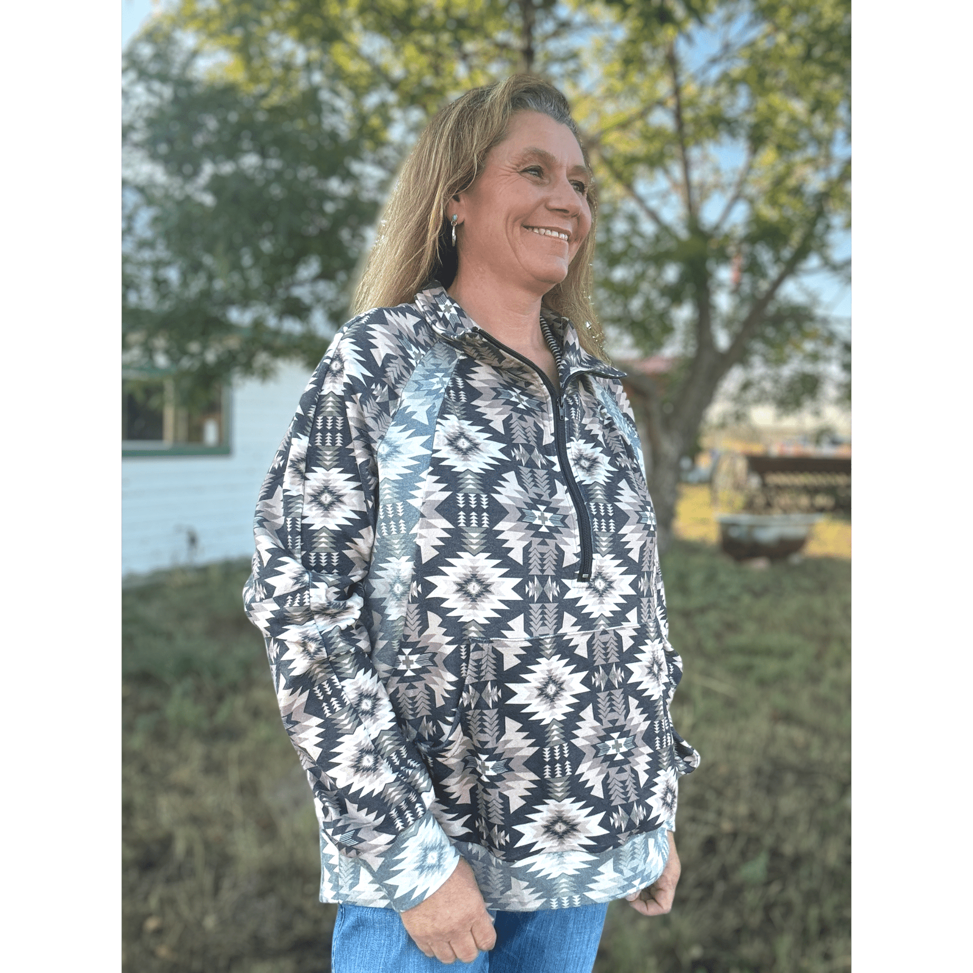 Canyon Echo Pullover - Dirt Roads and Dreams Western Boutique