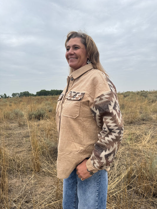 Canyon Ridge Corduroy Jacket - Dirt Roads and Dreams Western Boutique
