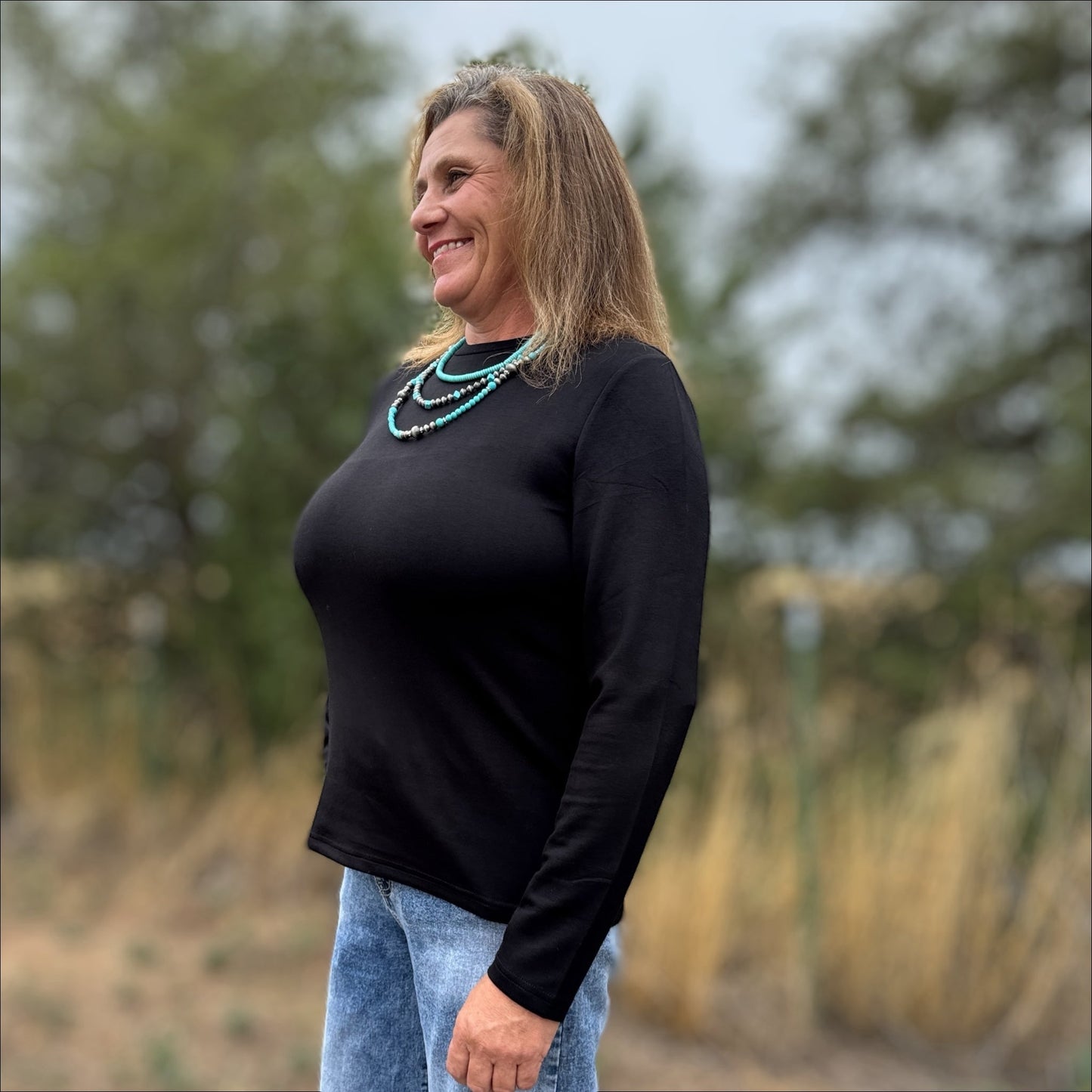 Cloud Basic Long Sleeve - Dirt Roads and Dreams Western Boutique