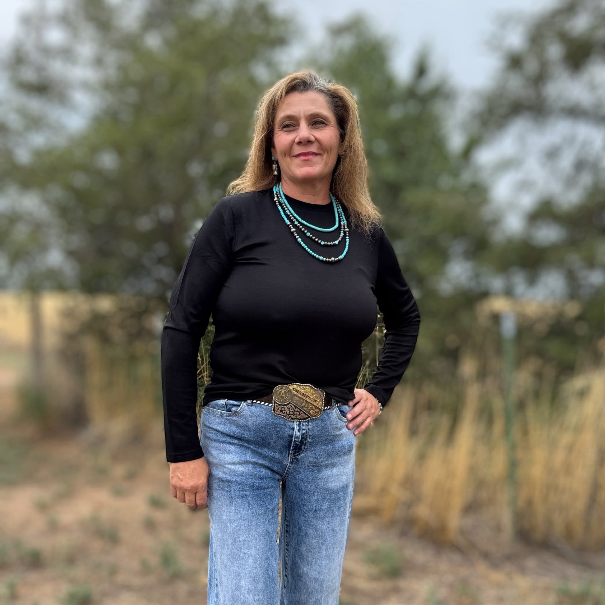 Cloud Basic Long Sleeve - Dirt Roads and Dreams Western Boutique