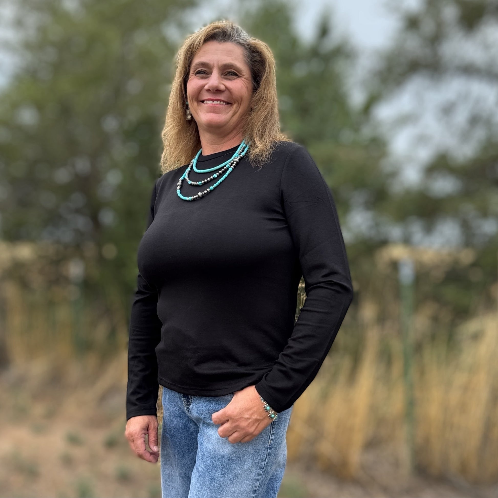 Cloud Basic Long Sleeve - Dirt Roads and Dreams Western Boutique