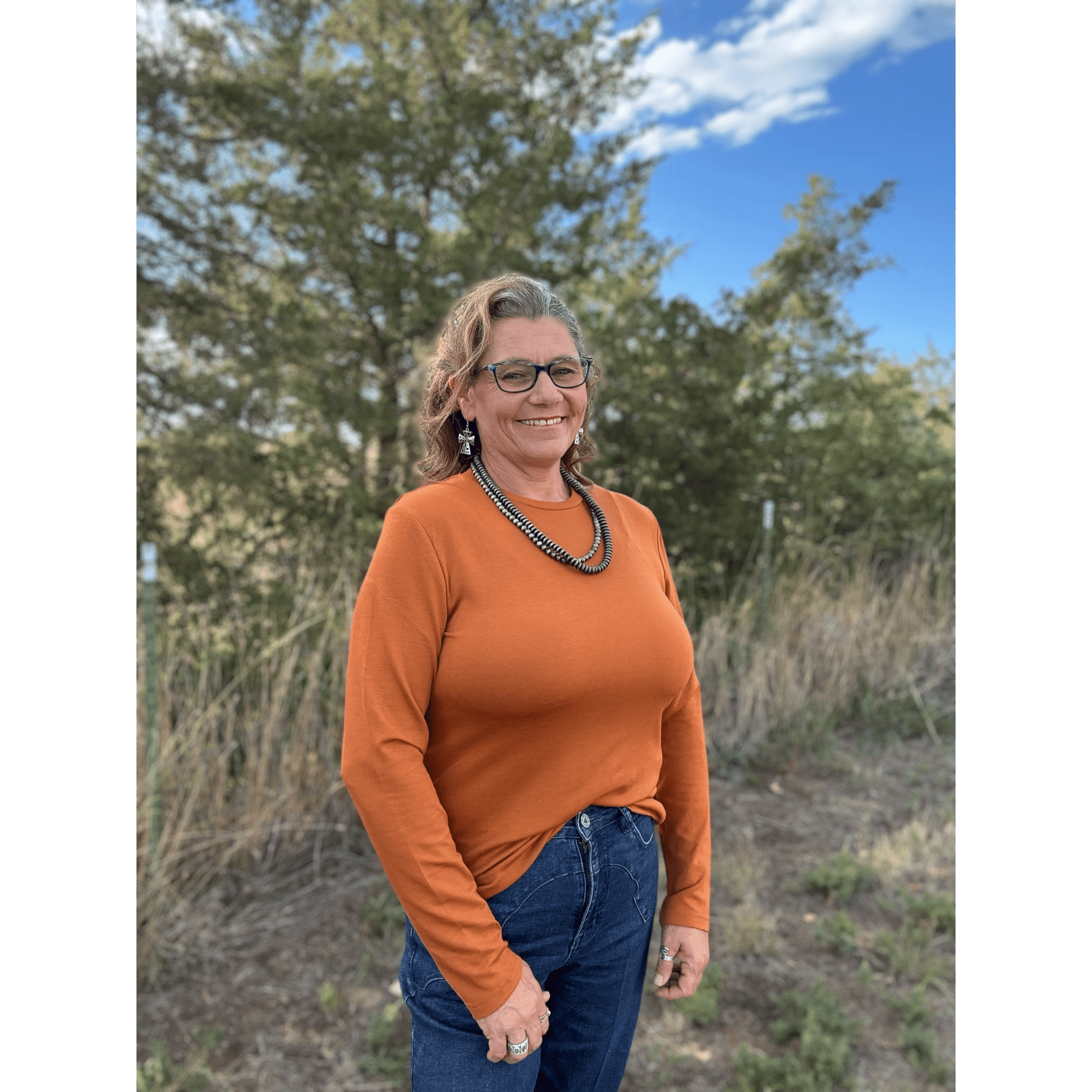 Cloud Basic Long Sleeve - Dirt Roads and Dreams Western Boutique