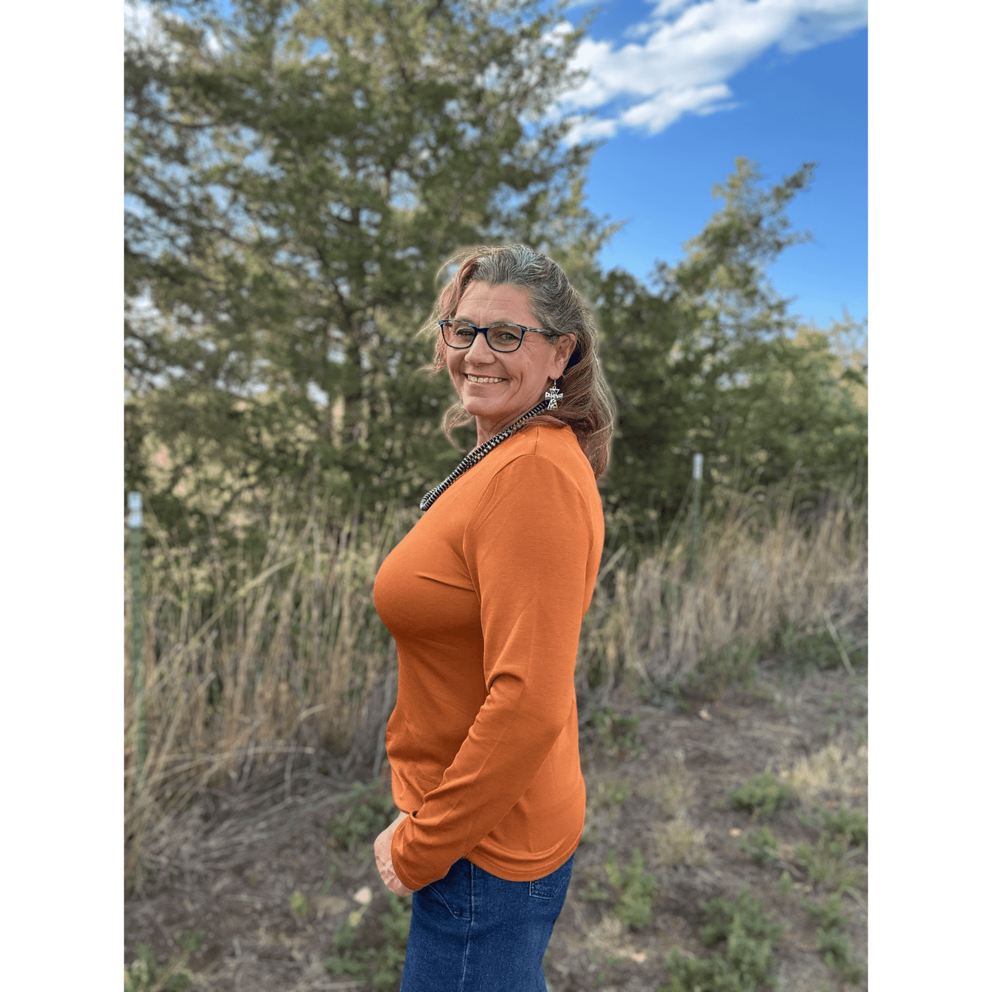 Cloud Basic Long Sleeve - Dirt Roads and Dreams Western Boutique