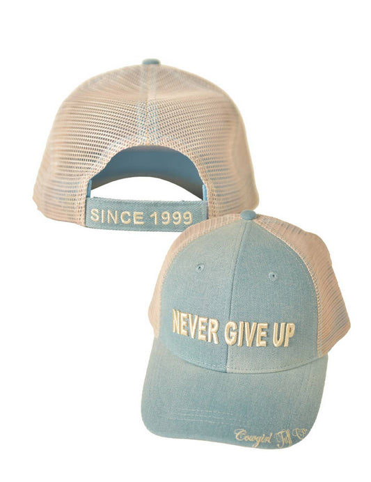 Cowgirl Tuff Trucker Cap with NGU Embroidery - Dirt Roads and Dreams Western Boutique