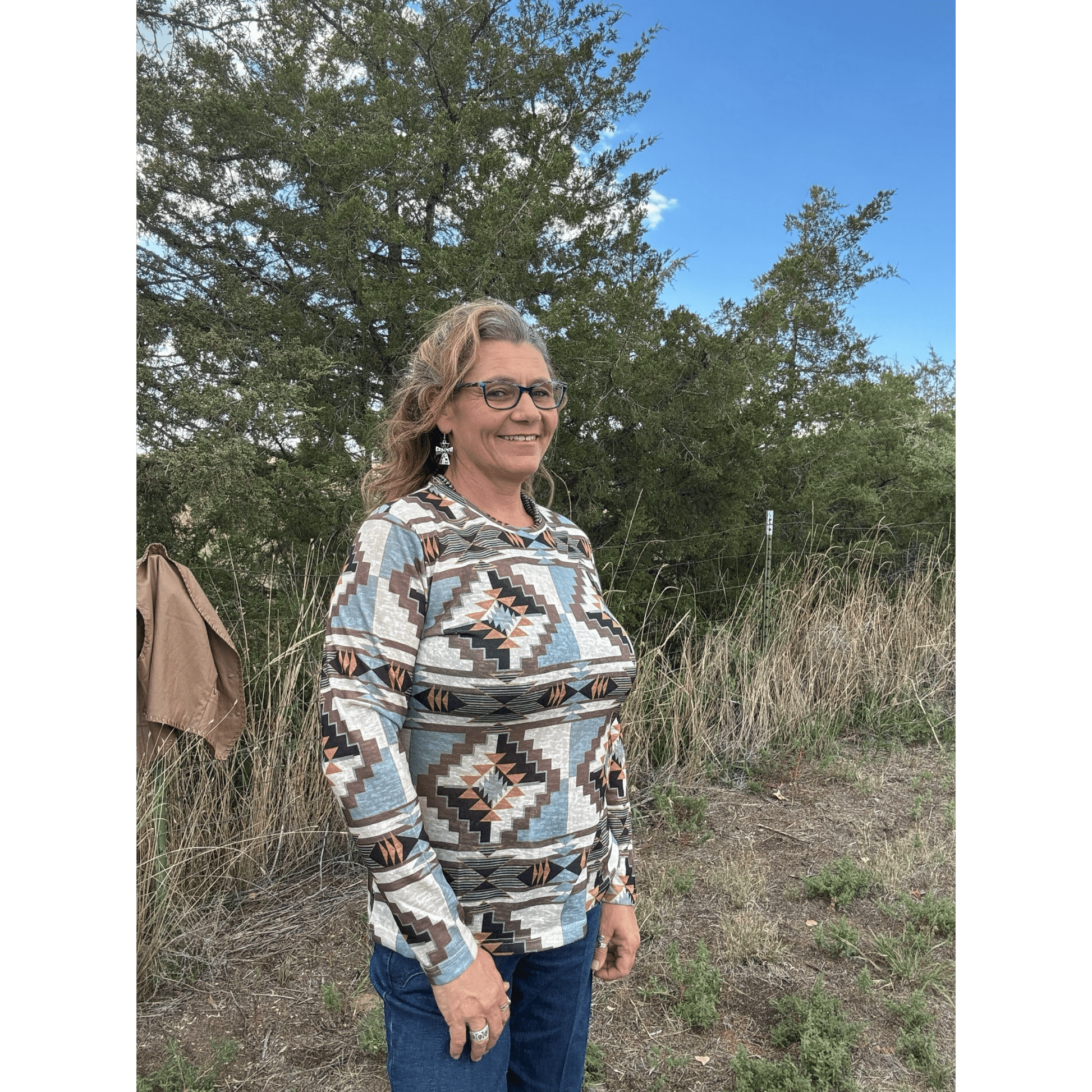 Dumas Desert Long Sleeve - Dirt Roads and Dreams Western Boutique
