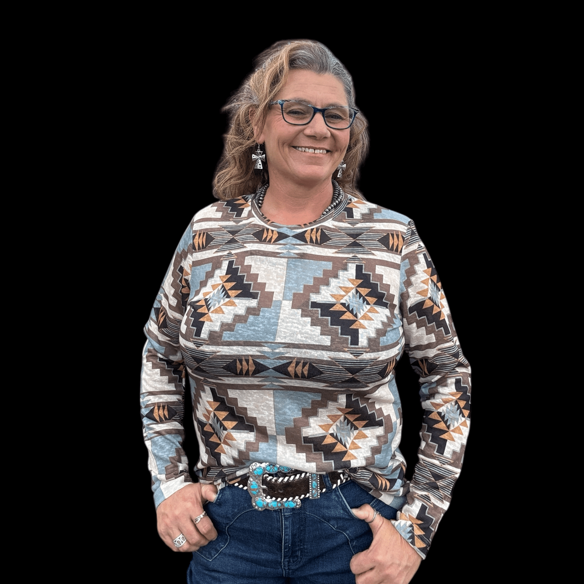 Dumas Desert Long Sleeve - Dirt Roads and Dreams Western Boutique