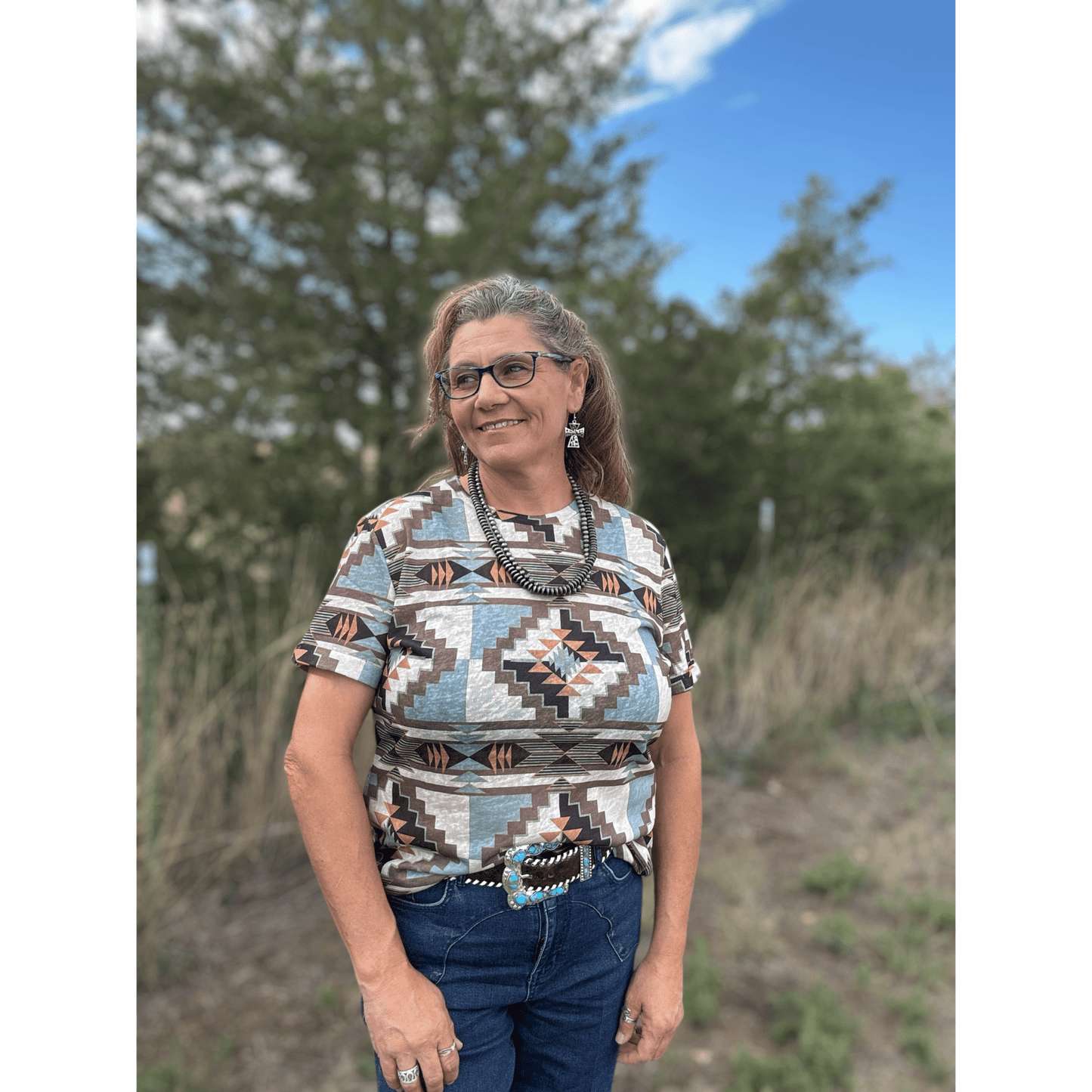 Dumas Desert Tee - Dirt Roads and Dreams Western Boutique