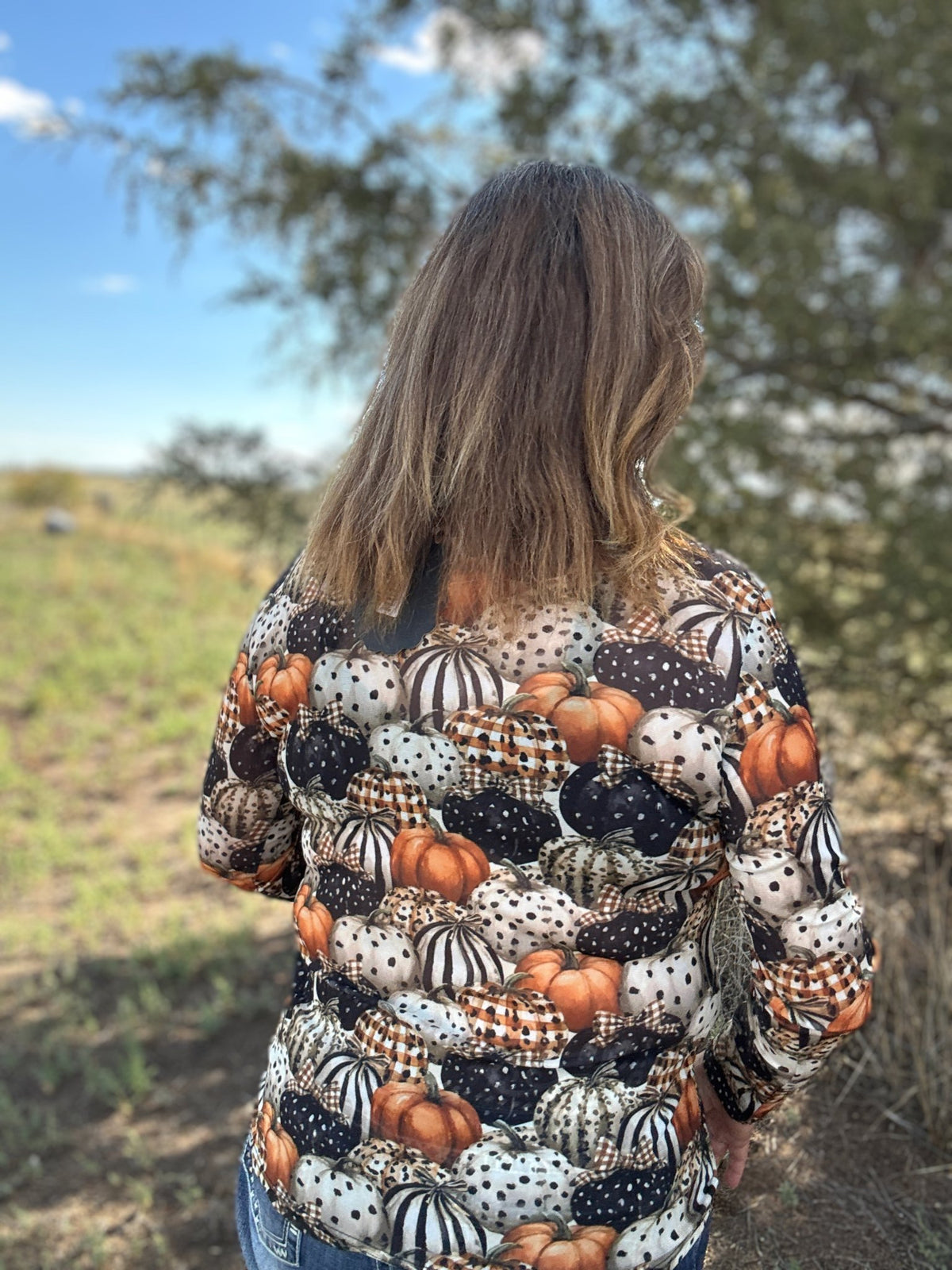 Fall Charm Mesh Top - Dirt Roads and Dreams Western Boutique