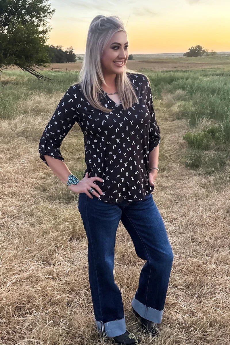 FOREVER BRANDED TOP - Dirt Roads and Dreams Western Boutique