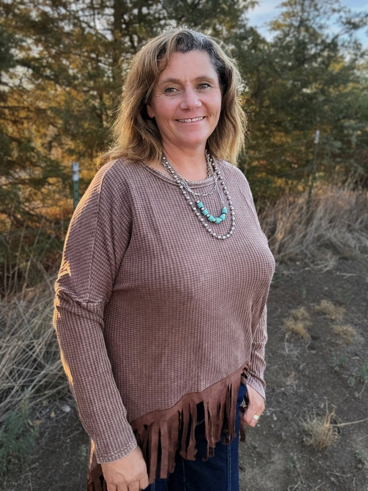 Frontier Fringe Sweater - Dirt Roads and Dreams Western Boutique