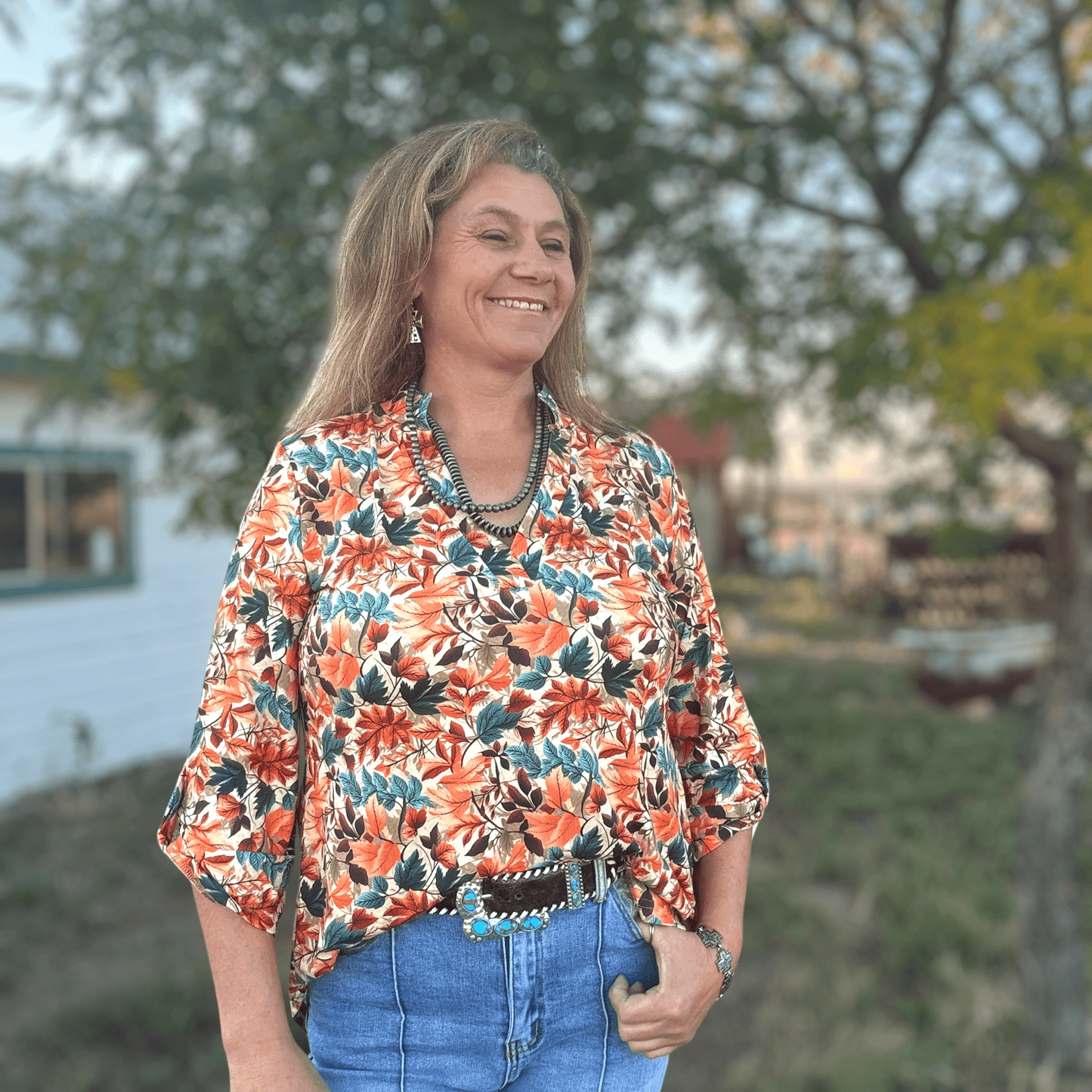 Harvest Trail Top - Dirt Roads and Dreams Western Boutique