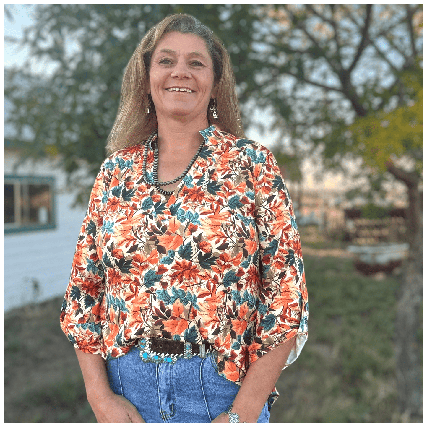 Harvest Trail Top - Dirt Roads and Dreams Western Boutique