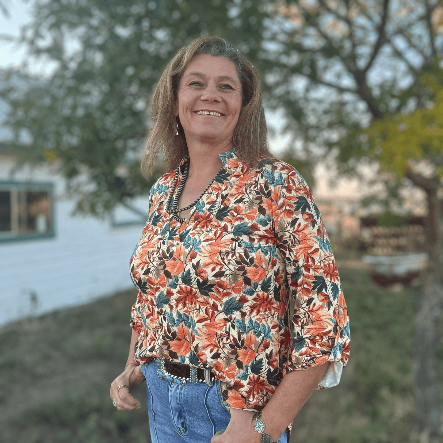 Harvest Trail Top - Dirt Roads and Dreams Western Boutique