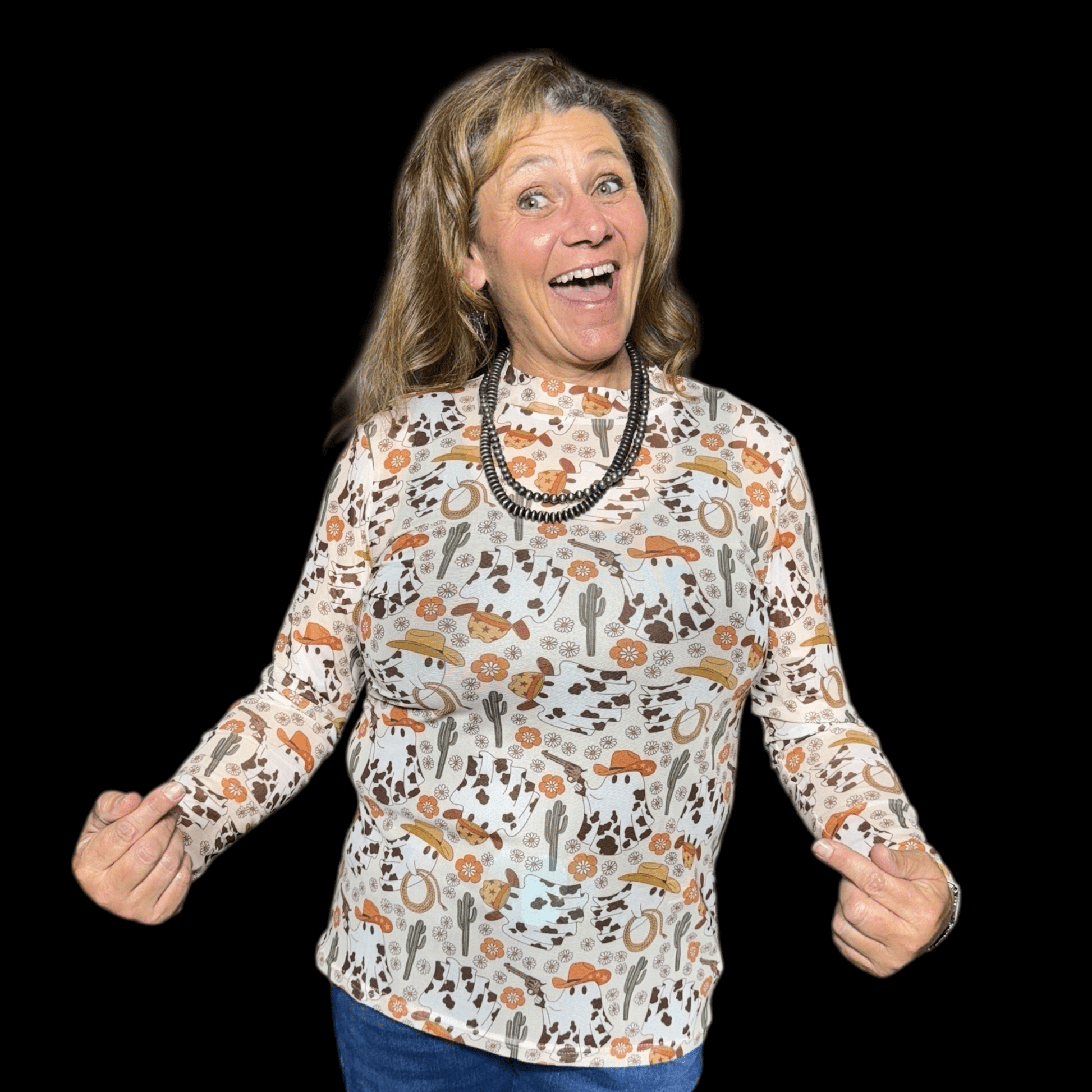 Hauntin' The Range Mesh - Dirt Roads and Dreams Western Boutique