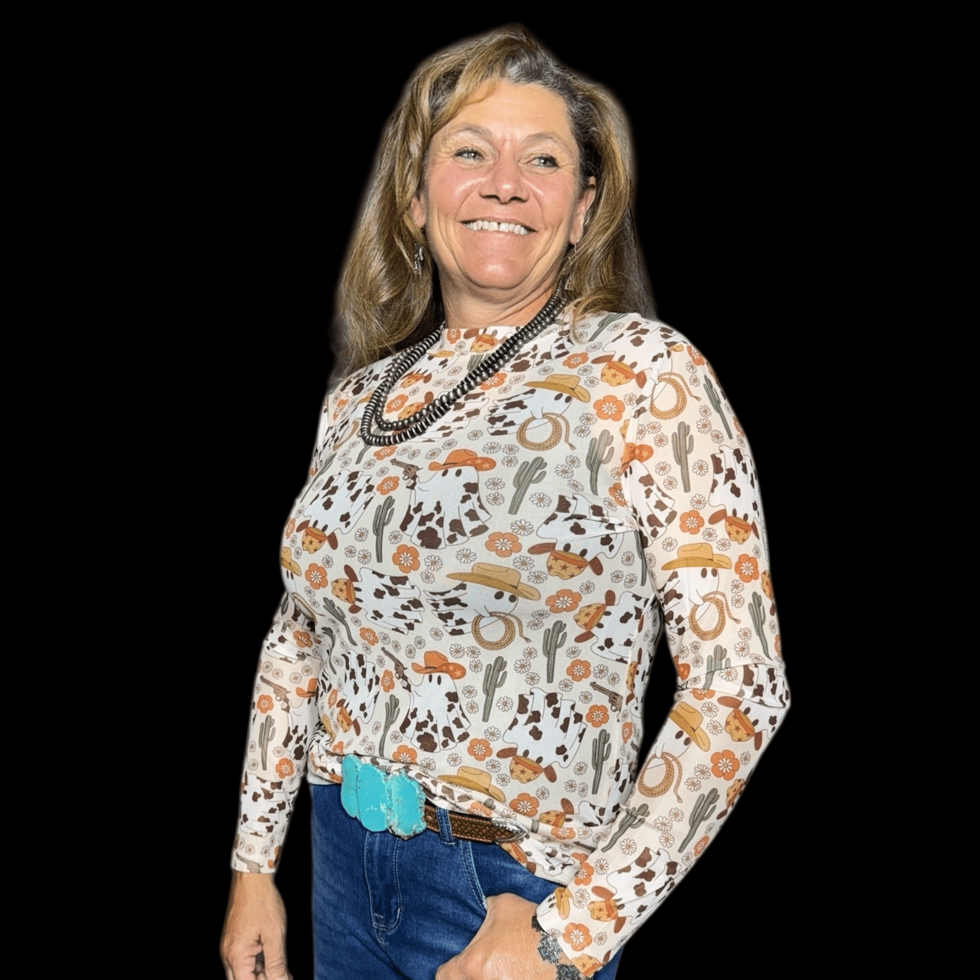 Hauntin' The Range Mesh - Dirt Roads and Dreams Western Boutique